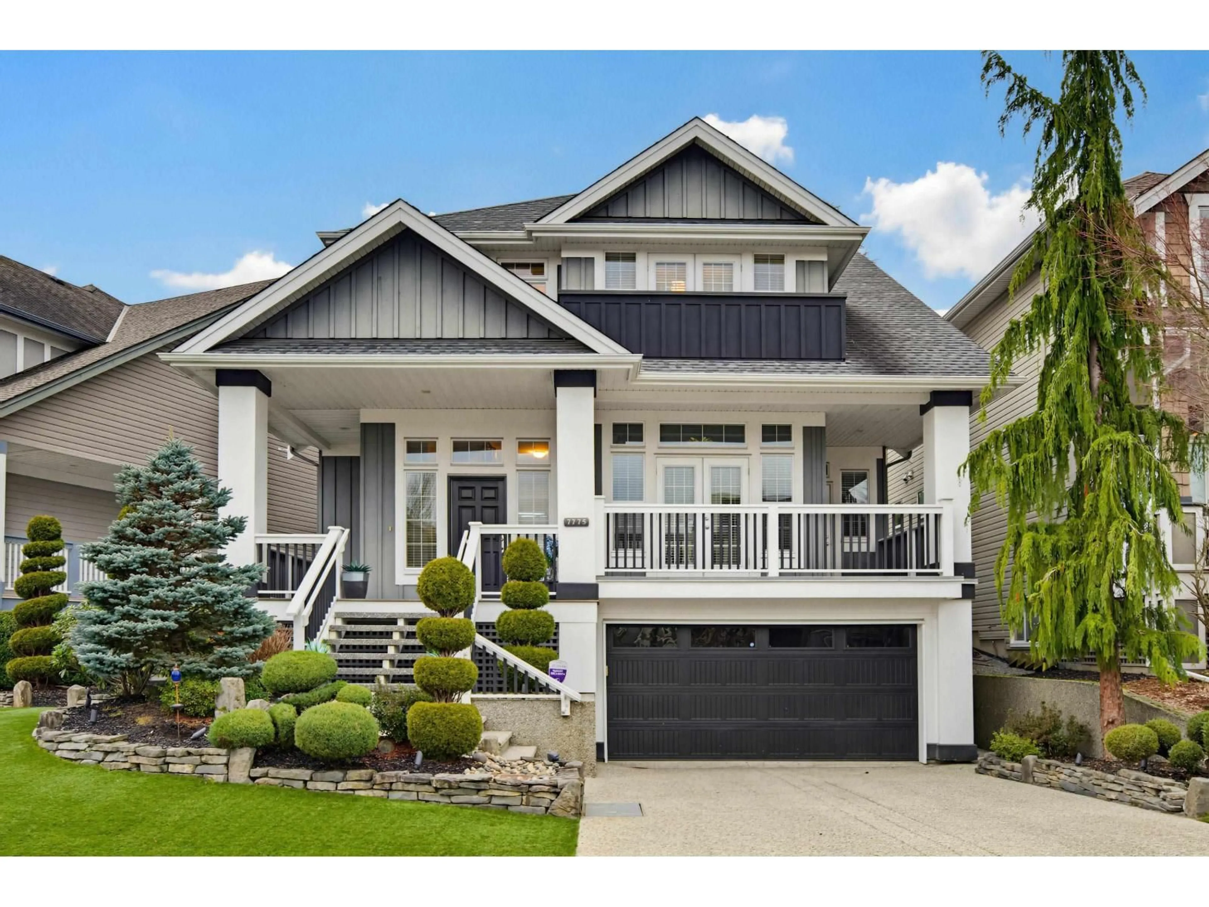 Home with vinyl exterior material, street for 7775 170 STREET, Surrey British Columbia V4N6L3