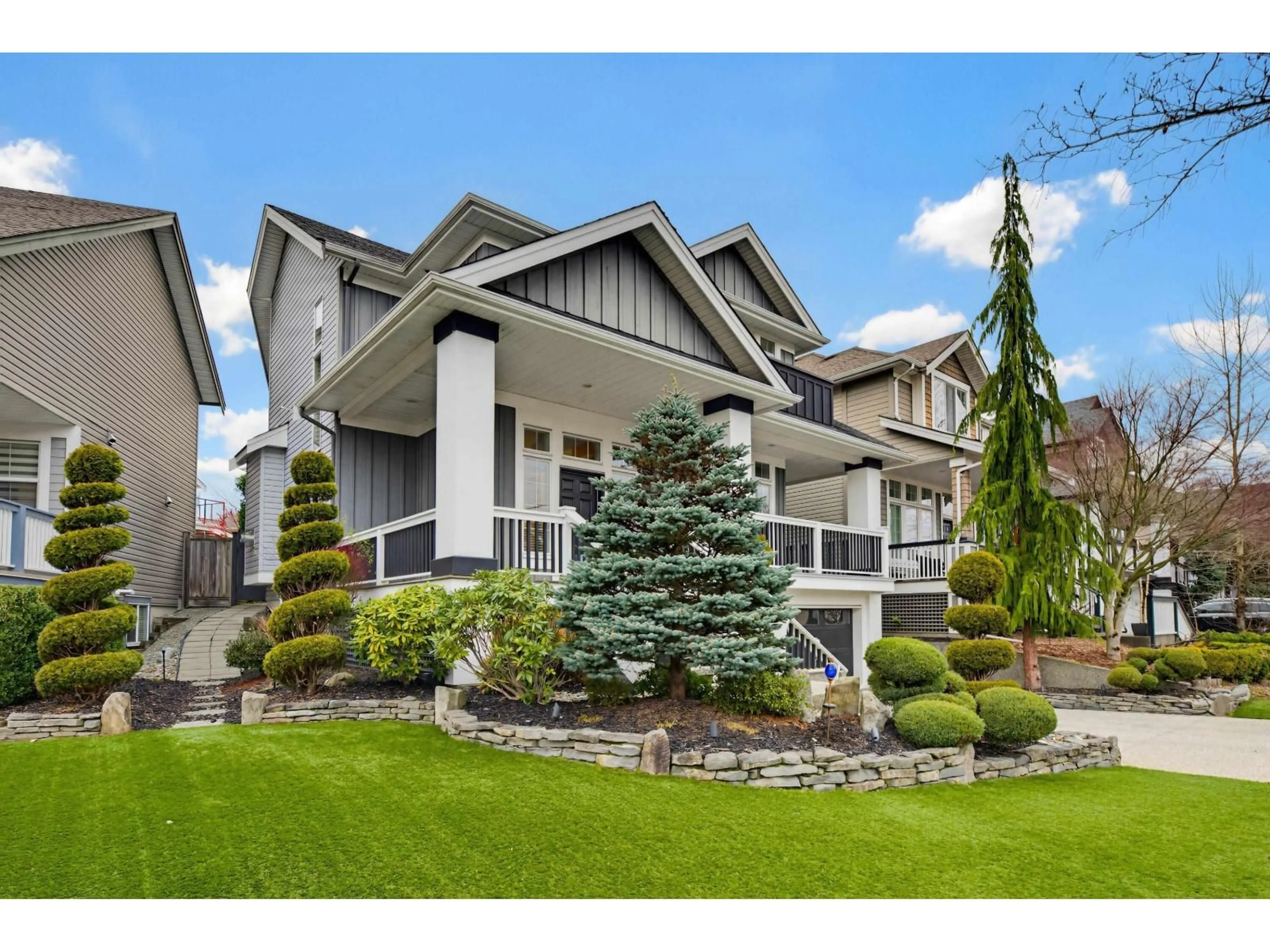 Home with vinyl exterior material, street for 7775 170 STREET, Surrey British Columbia V4N6L3