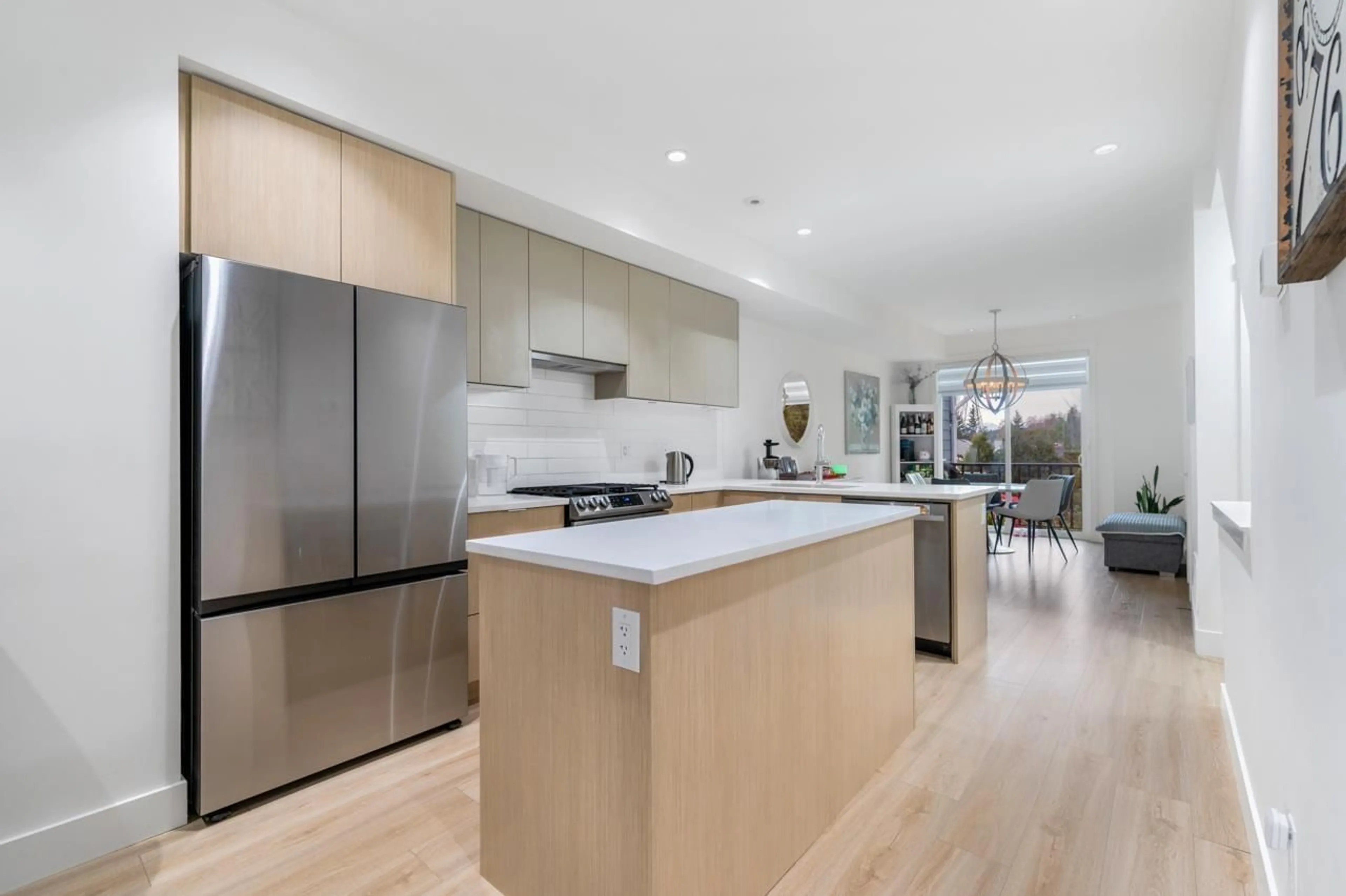 Open concept kitchen, unknown for 56 - 11556 72A AVENUE, Delta British Columbia V4C1A9