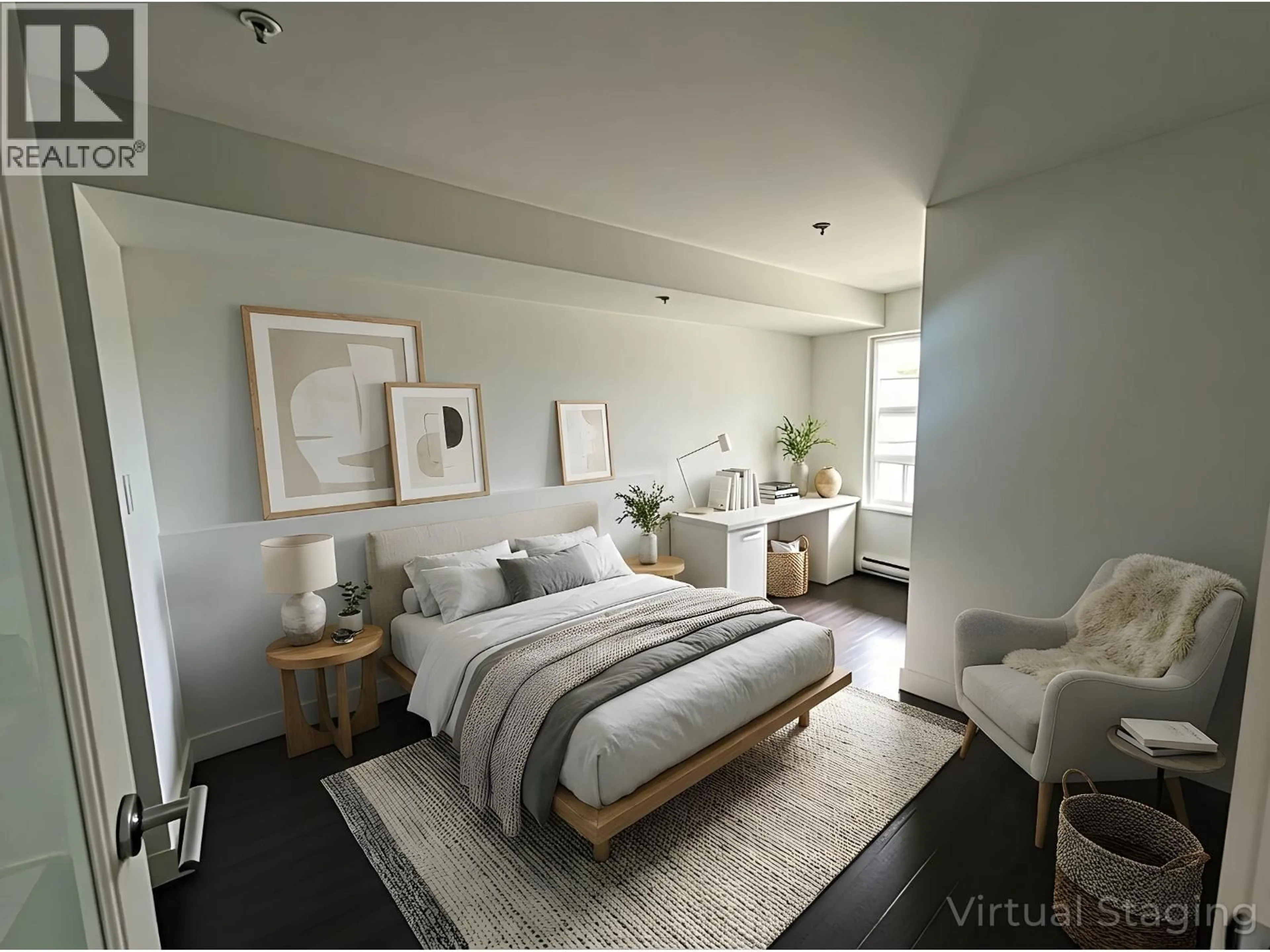 Bedroom with bed, unknown for 307 - 2858 4TH AVENUE, Vancouver British Columbia V6K1R2