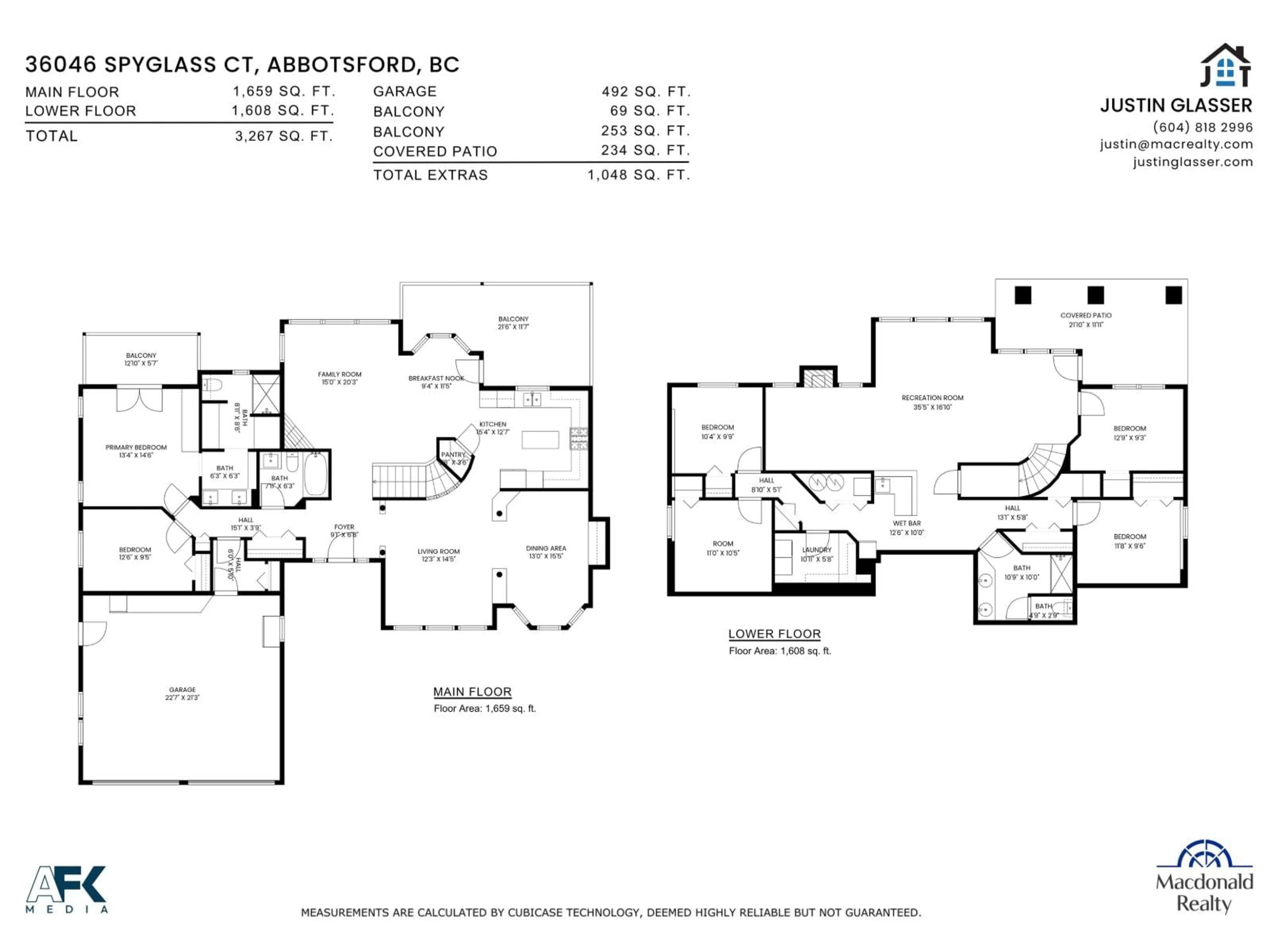 Floor plan for 36046 SPYGLASS COURT, Abbotsford British Columbia V3G2W7