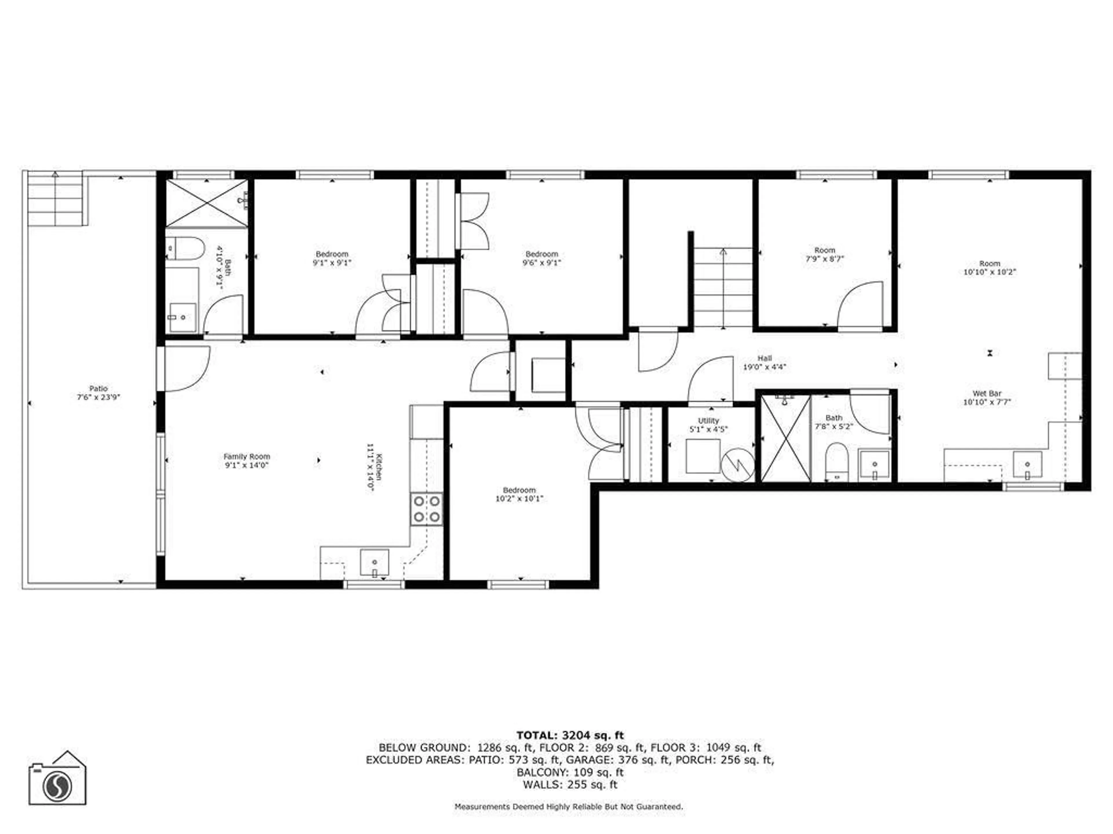 Floor plan for 7028 205 STREET, Langley British Columbia V2Y1S9