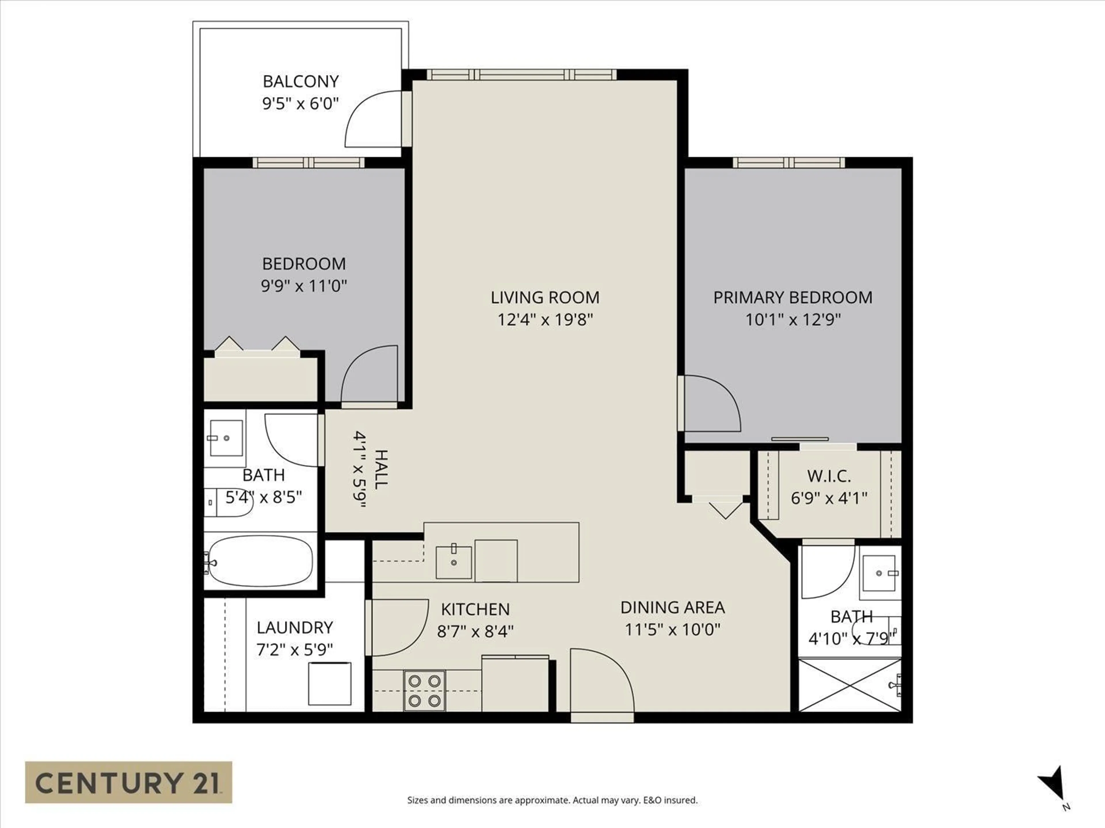 Floor plan for 211 - 2581 LANGDON STREET, Abbotsford British Columbia V2T7A3