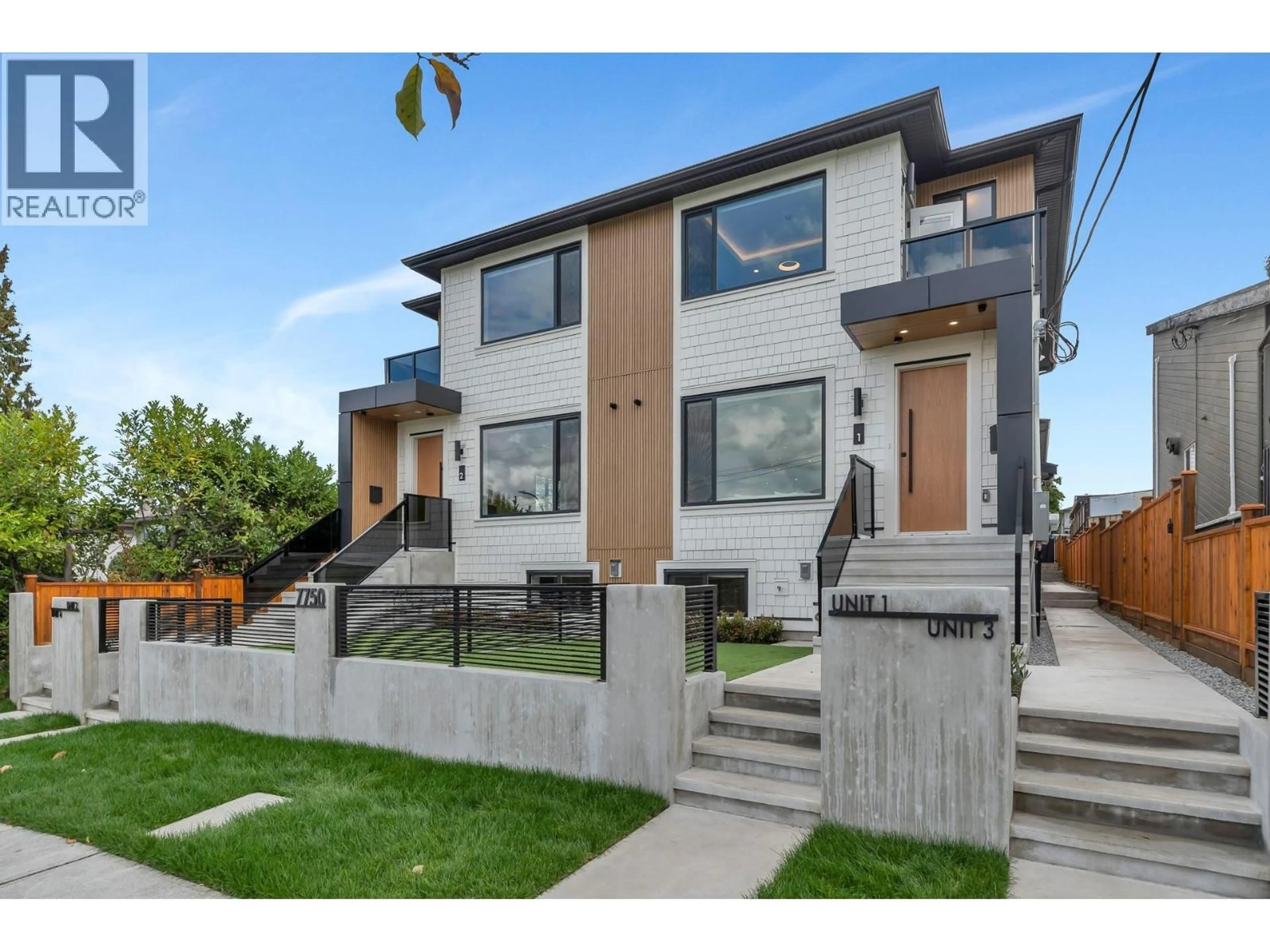 Home with brick exterior material, street for 1 - 7750 MAYFIELD STREET, Burnaby British Columbia V5E2J6