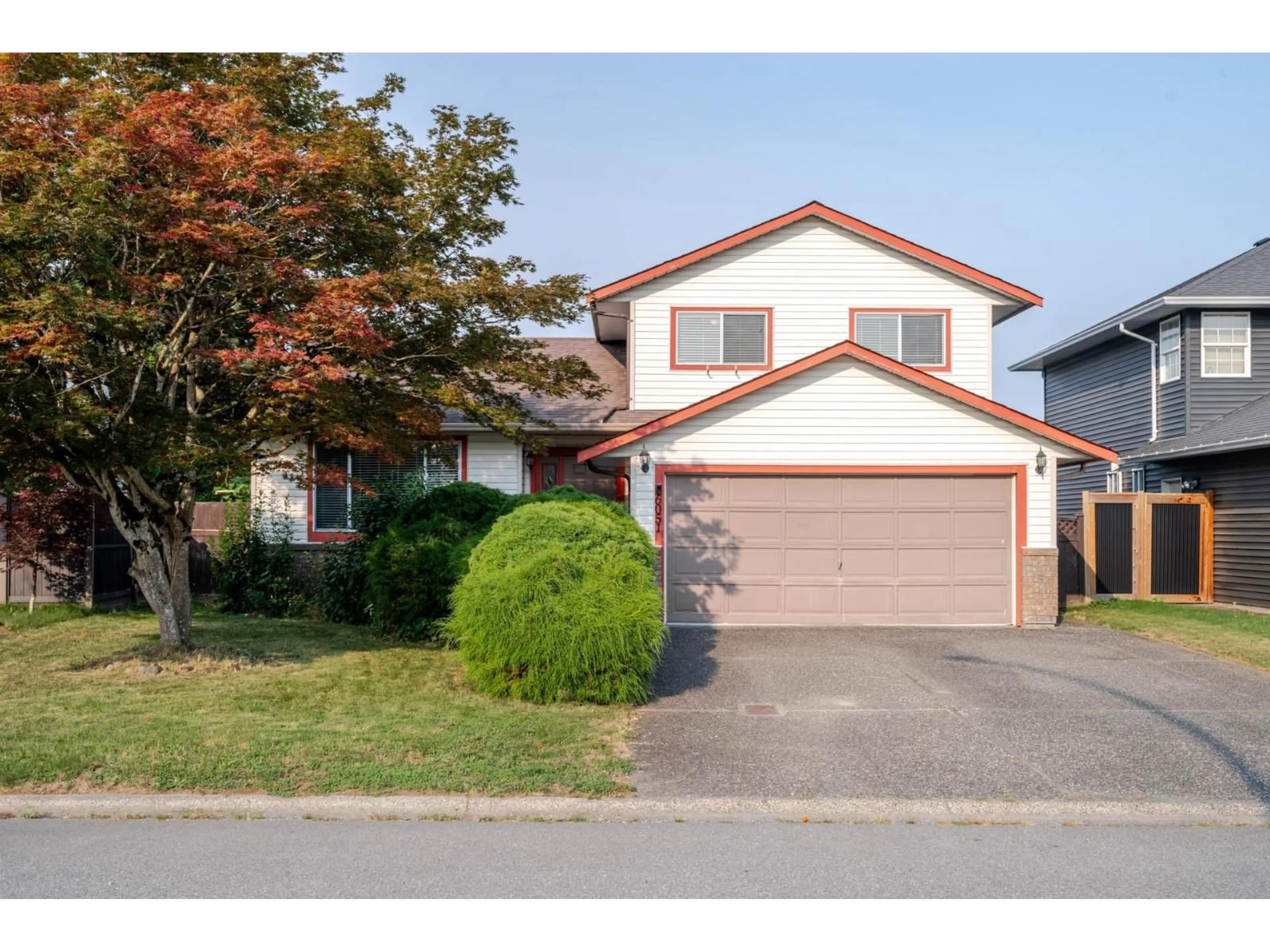 Home with vinyl exterior material, street for 6051 GLENROY DRIVE, Chilliwack British Columbia V2R2H8