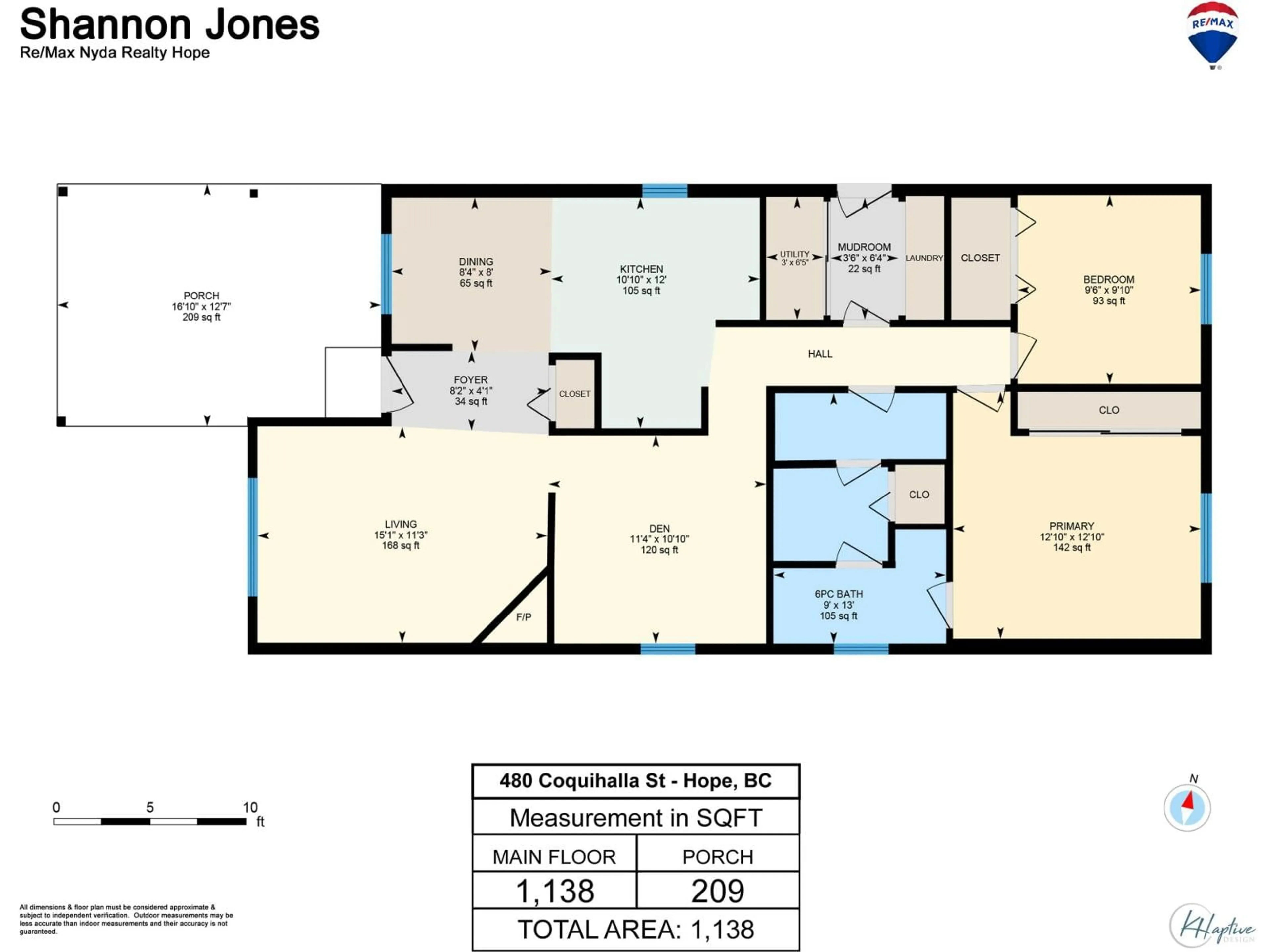 Floor plan for 480 COQUIHALLA STREET, Hope British Columbia V0X1L0