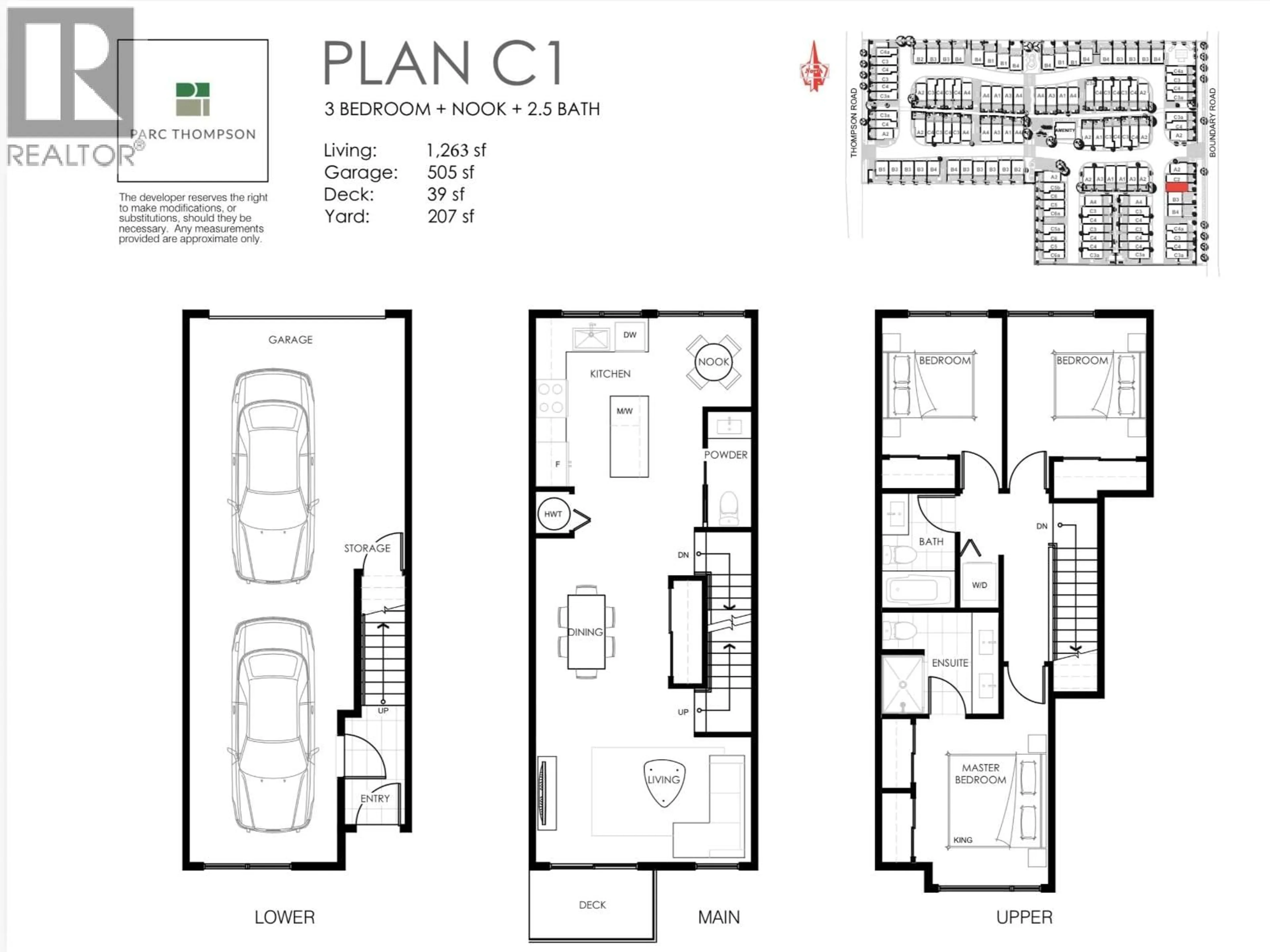 Floor plan for 47 - 4337 BOUNDARY ROAD, Richmond British Columbia V6V1S8