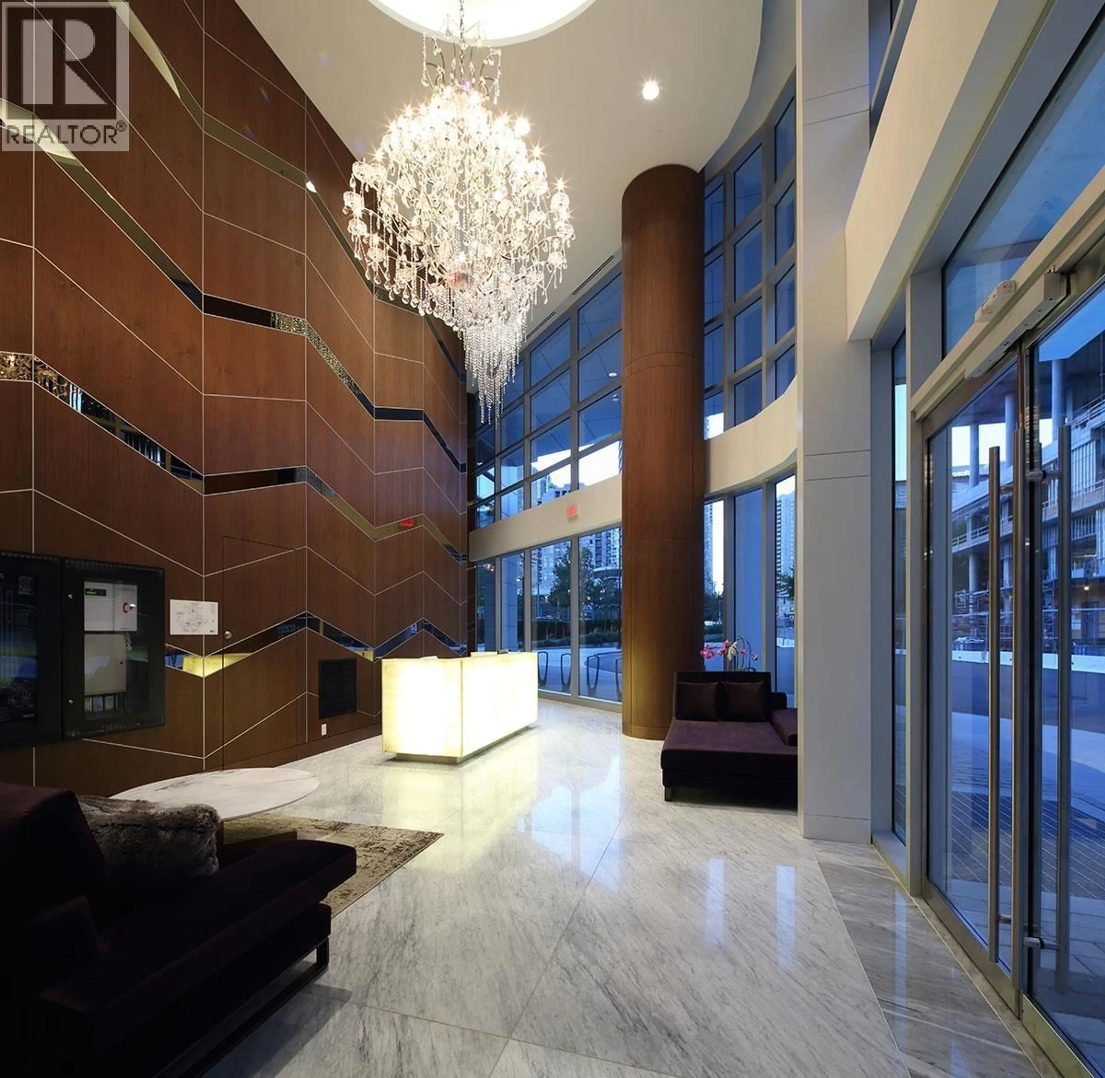 Lobby for 608 - 68 SMITHE STREET, Vancouver British Columbia V6B0P4