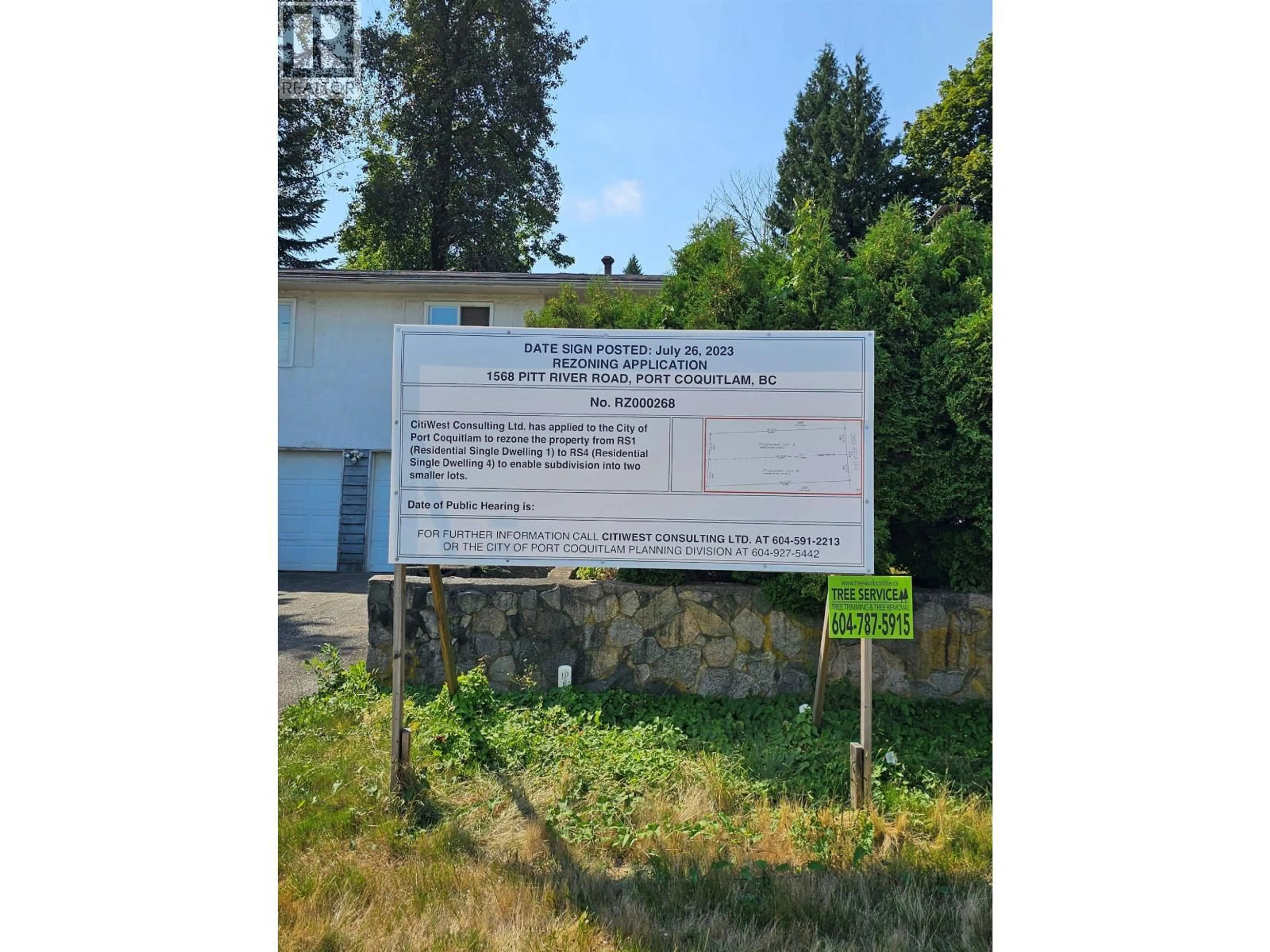 Unknown for 1568 PITT RIVER ROAD, Port Coquitlam British Columbia V3C1P2