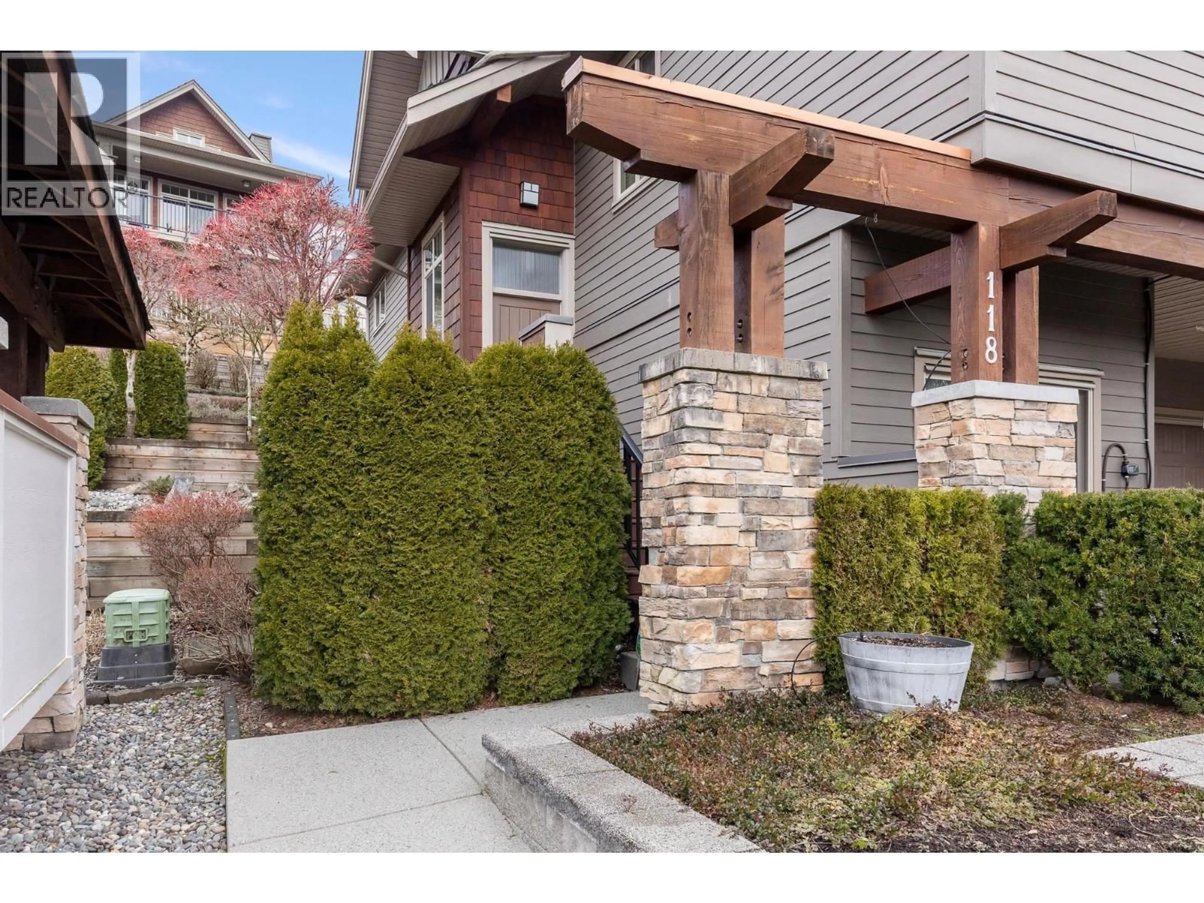 Home with brick exterior material, street for 118 - 3467 GISLASON AVENUE, Coquitlam British Columbia V3E0H9