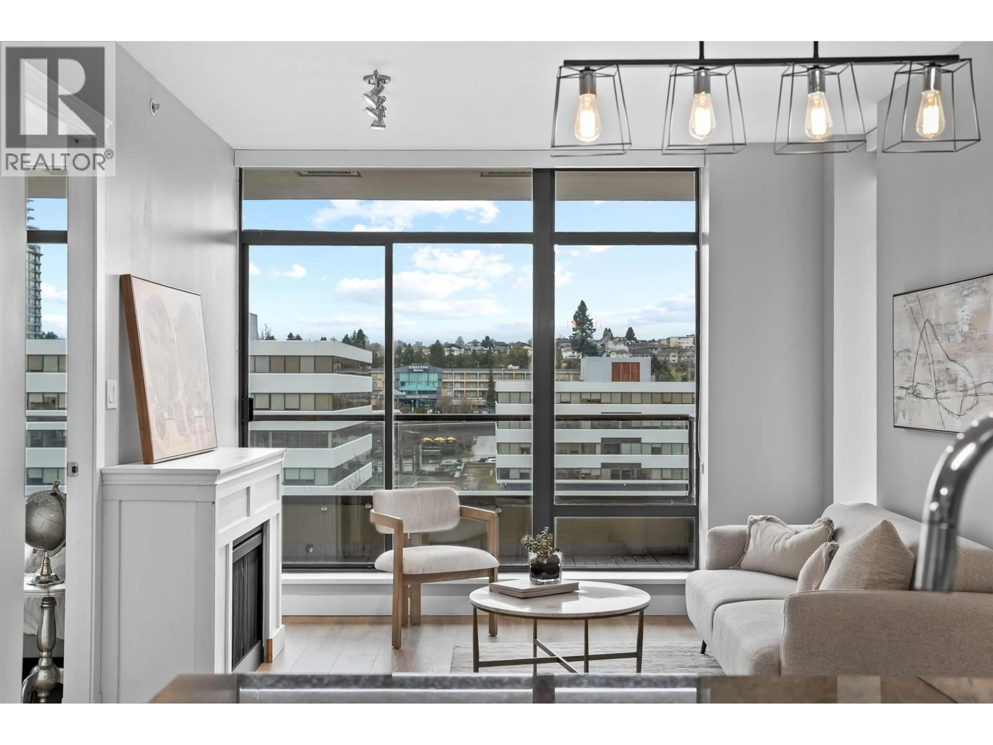 Living room with furniture, unknown for 902 - 4250 DAWSON STREET, Burnaby British Columbia V5C4B1