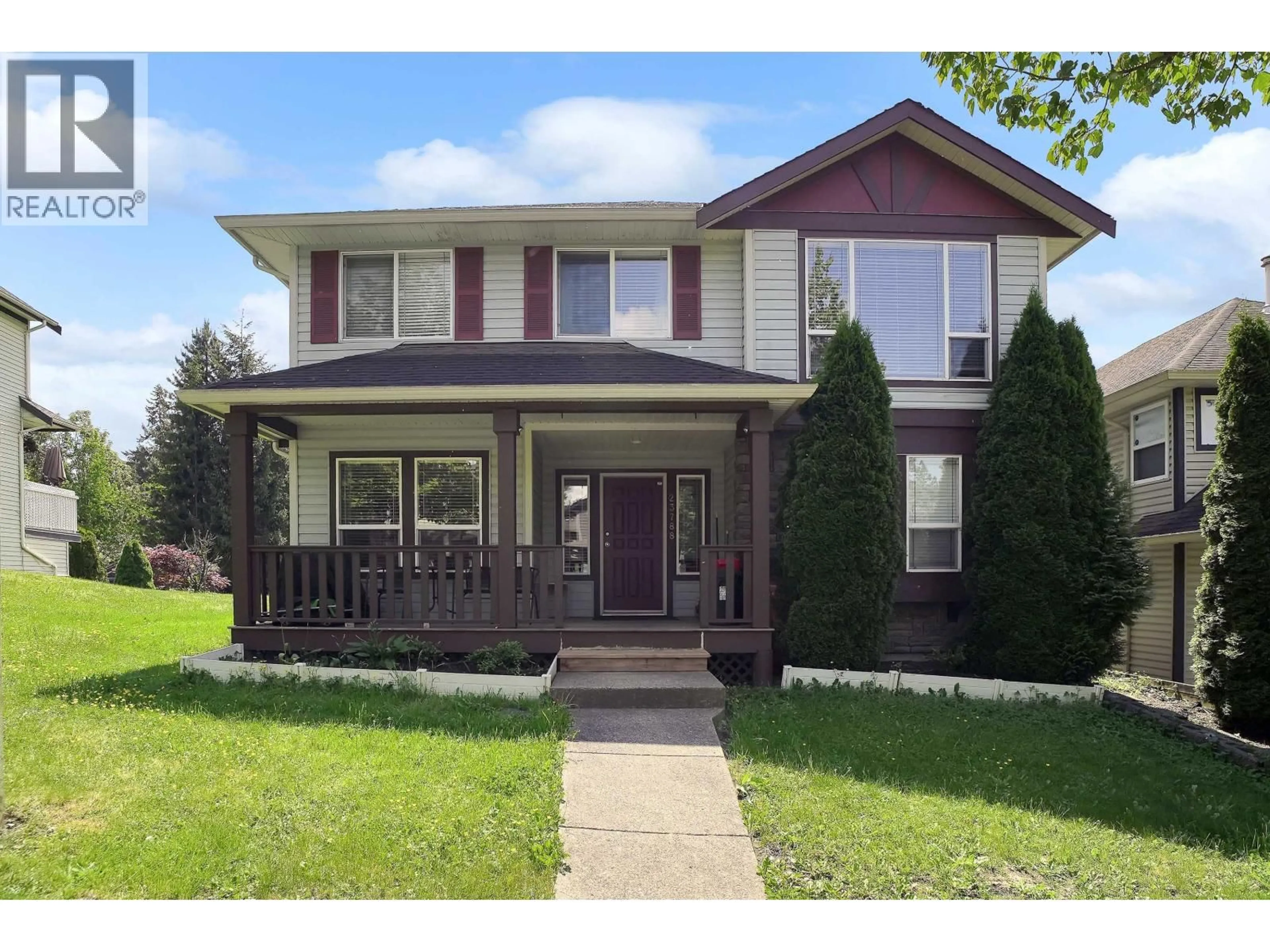 Home with vinyl exterior material, street for 23788 KANAKA WAY, Maple Ridge British Columbia V2W1E5