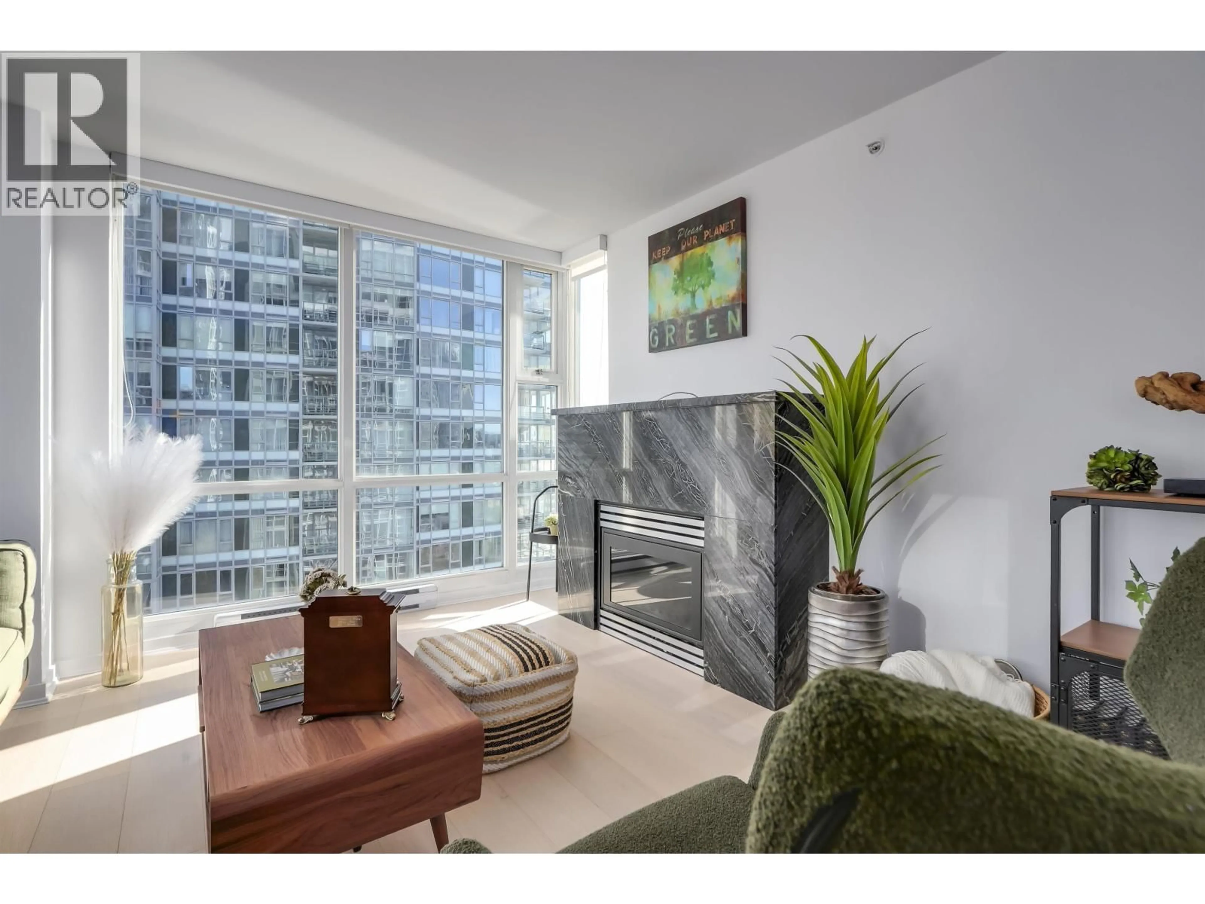 Living room with furniture, unknown for 1807 - 1077 MARINASIDE CRESCENT, Vancouver British Columbia V6Z2Z5