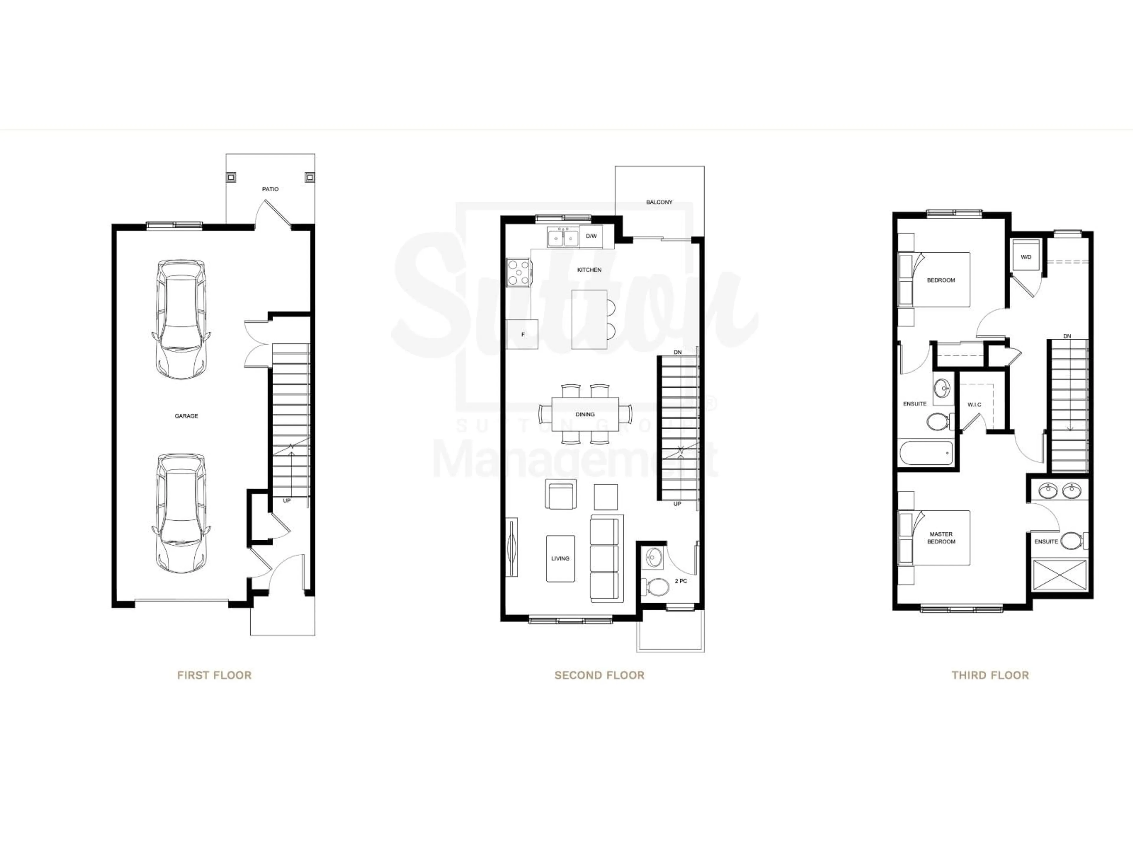 Floor plan for 6 - 19918 75A AVENUE, Langley British Columbia V2Y3L1