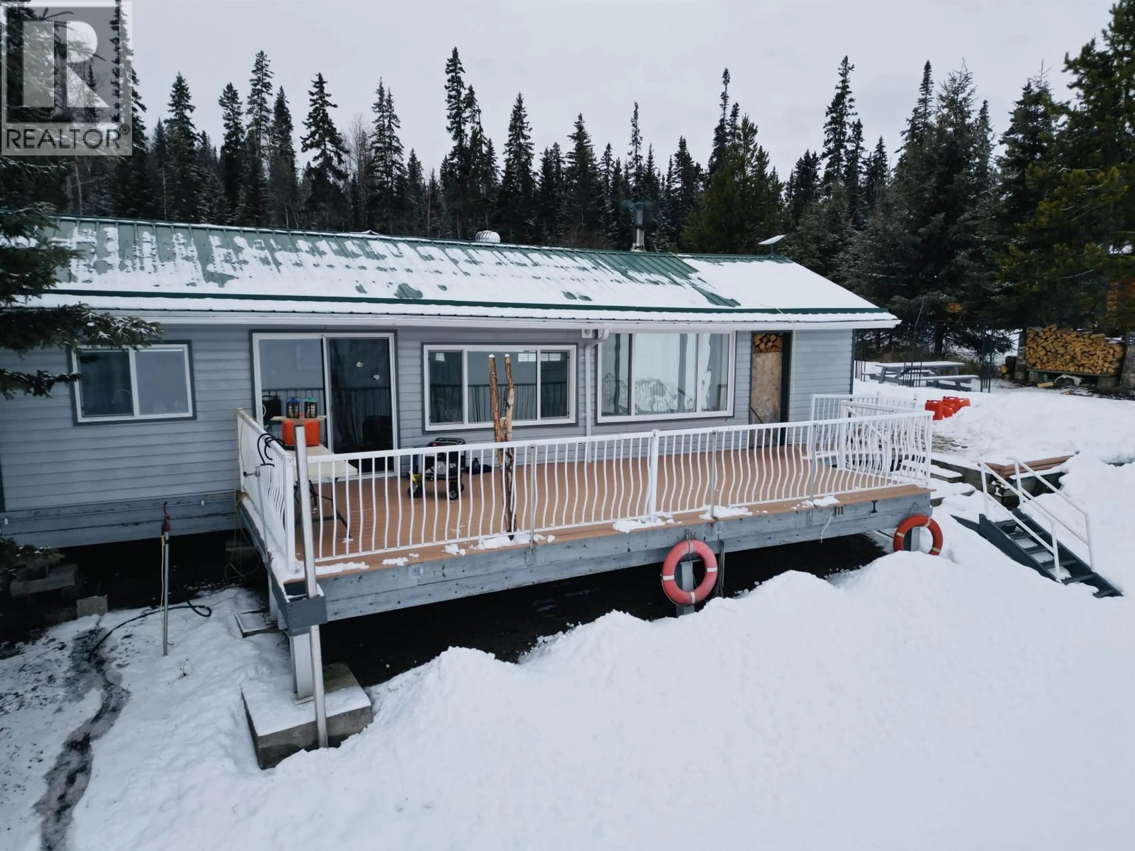 A pic from outside/outdoor area/front of a property/back of a property/a pic from drone, building for 39722 BABINE LAKE ROAD, Burns Lake British Columbia V0J1E0