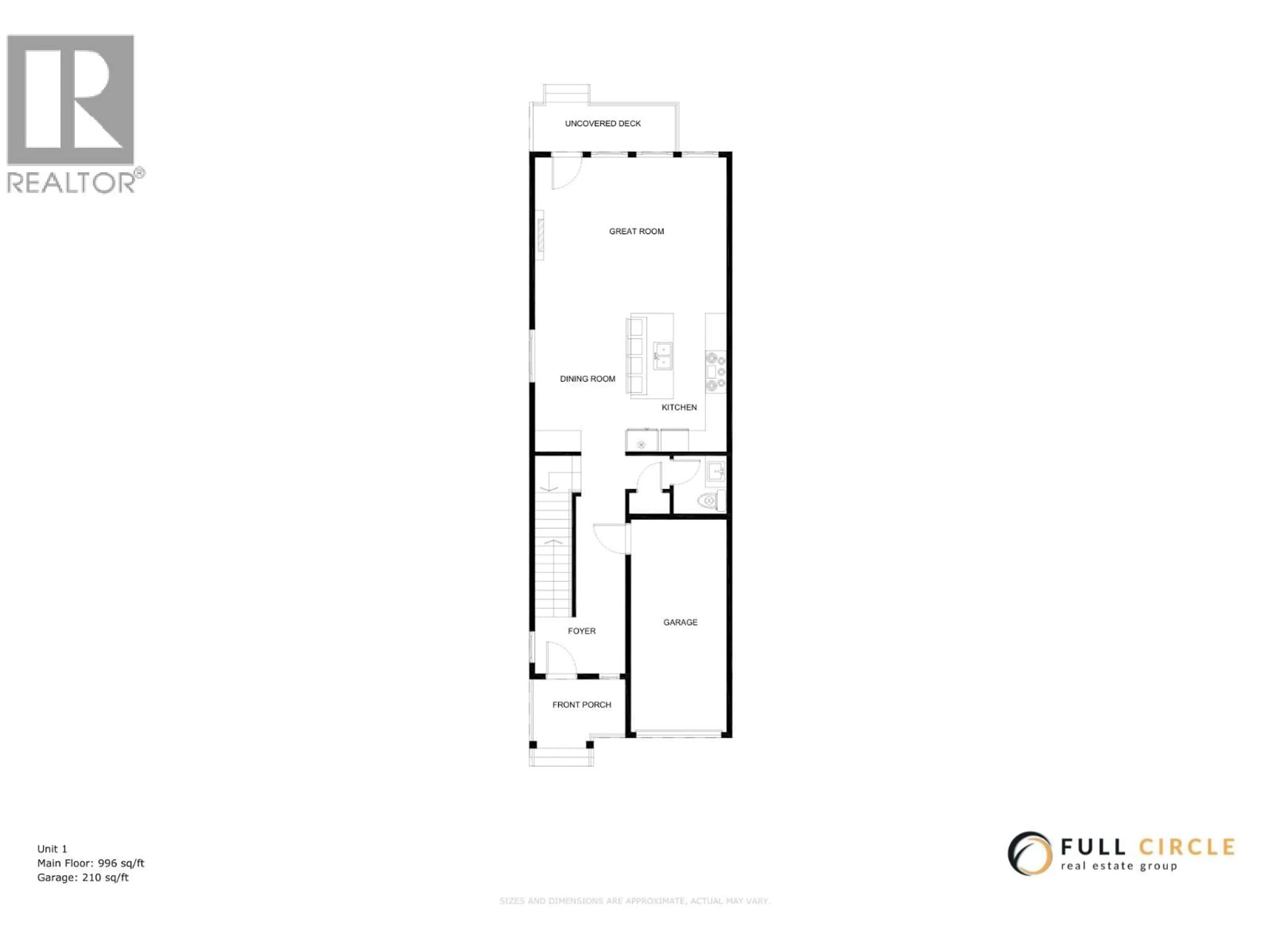 Floor plan for 1 - 11780 BLAKELY ROAD, Pitt Meadows British Columbia V3Y1H2