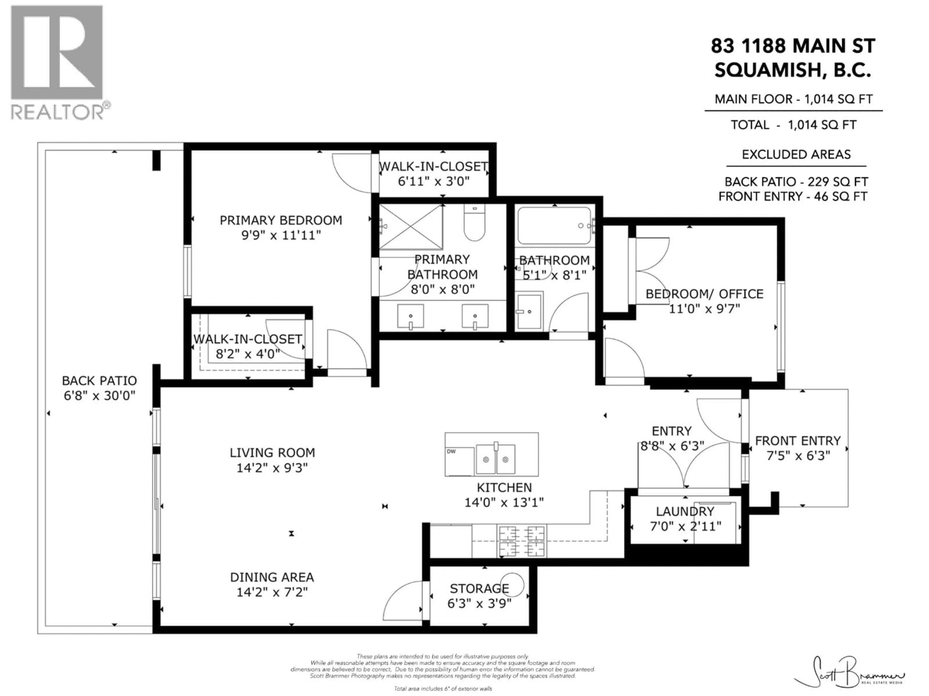Floor plan for 83 - 1188 MAIN STREET, Squamish British Columbia V8B0Z3