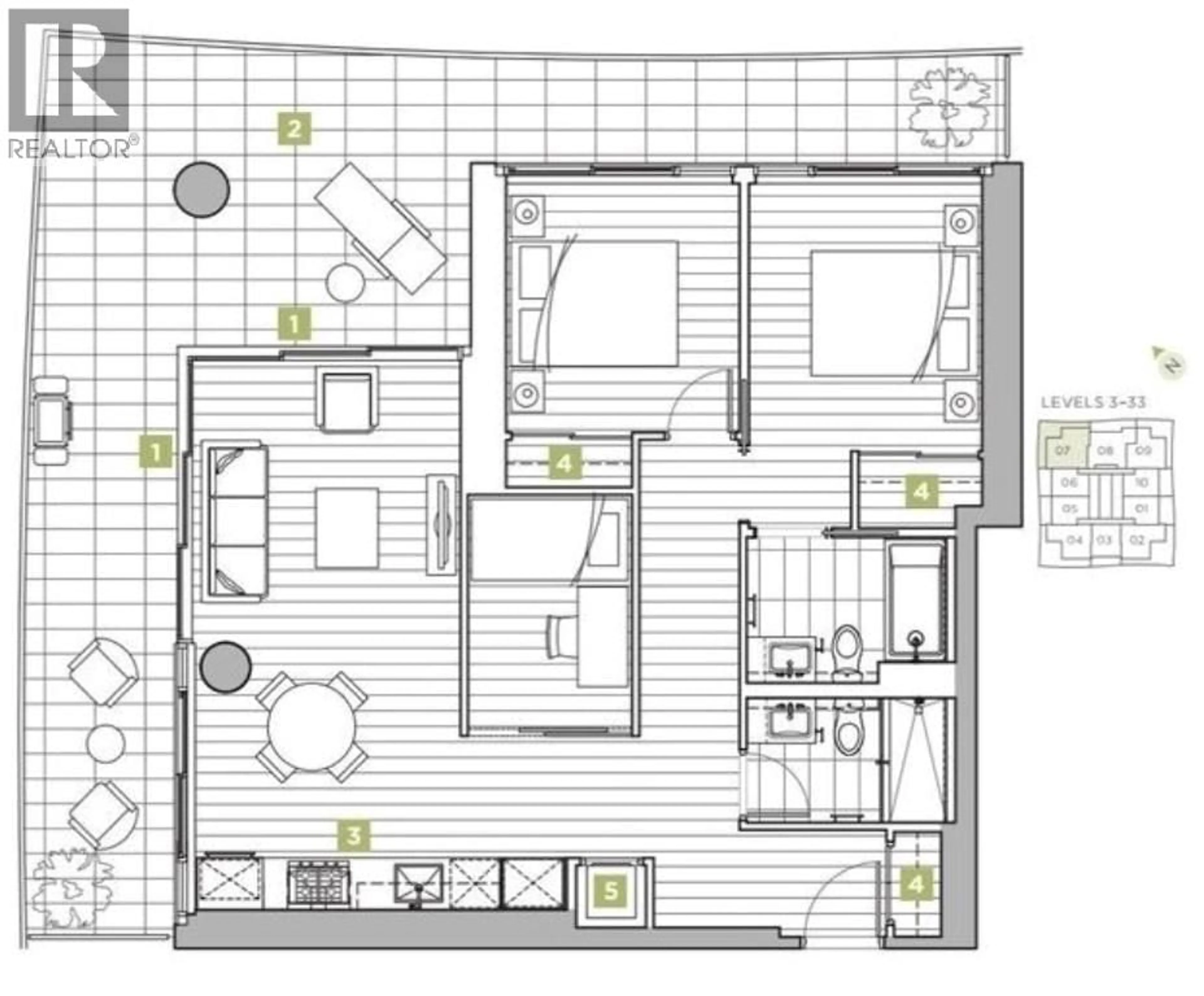 Floor plan for 1107 - 4890 LOUGHEED HIGHWAY, Burnaby British Columbia V5C0N2