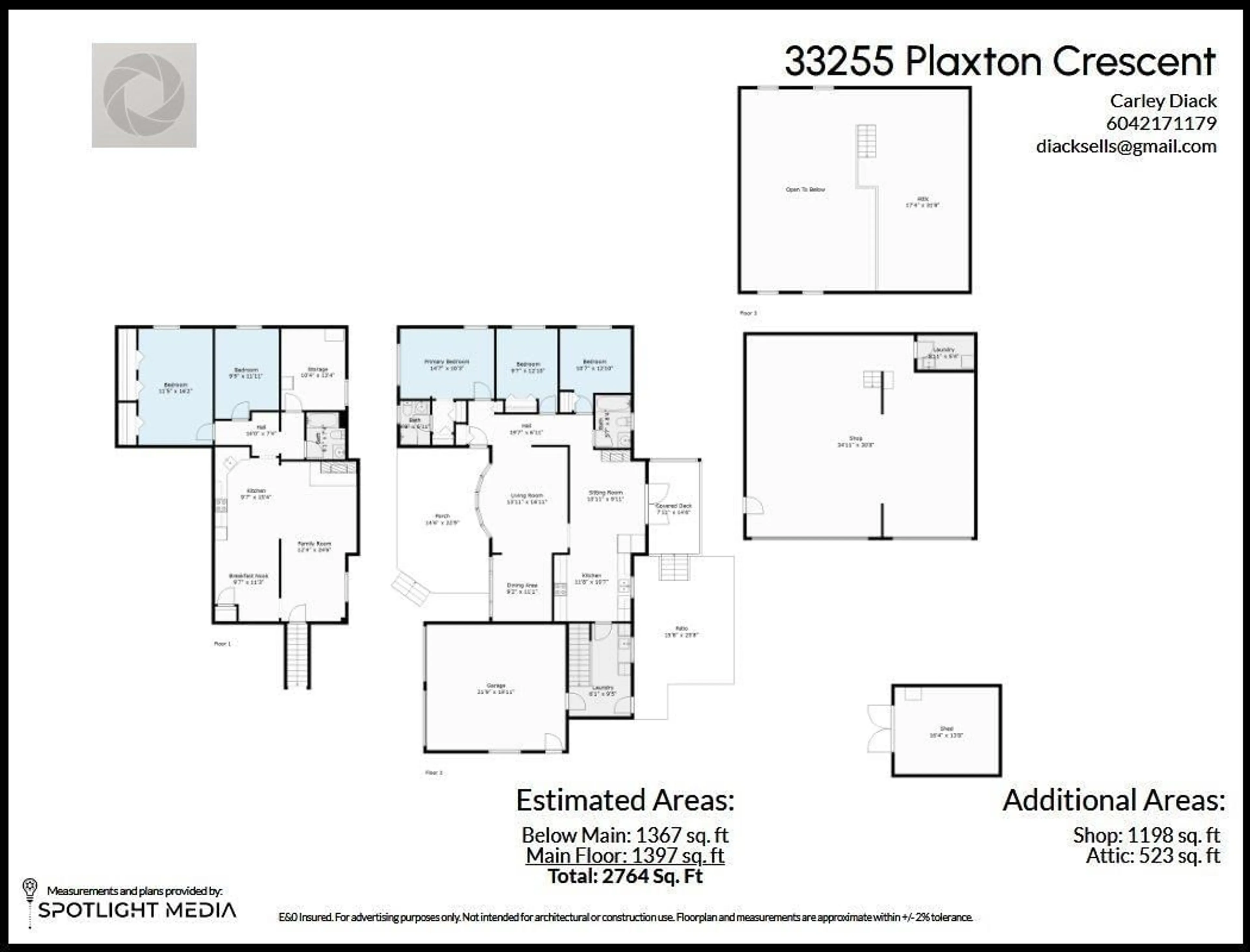 Floor plan for 33255 PLAXTON CRESCENT, Abbotsford British Columbia V2S1V8