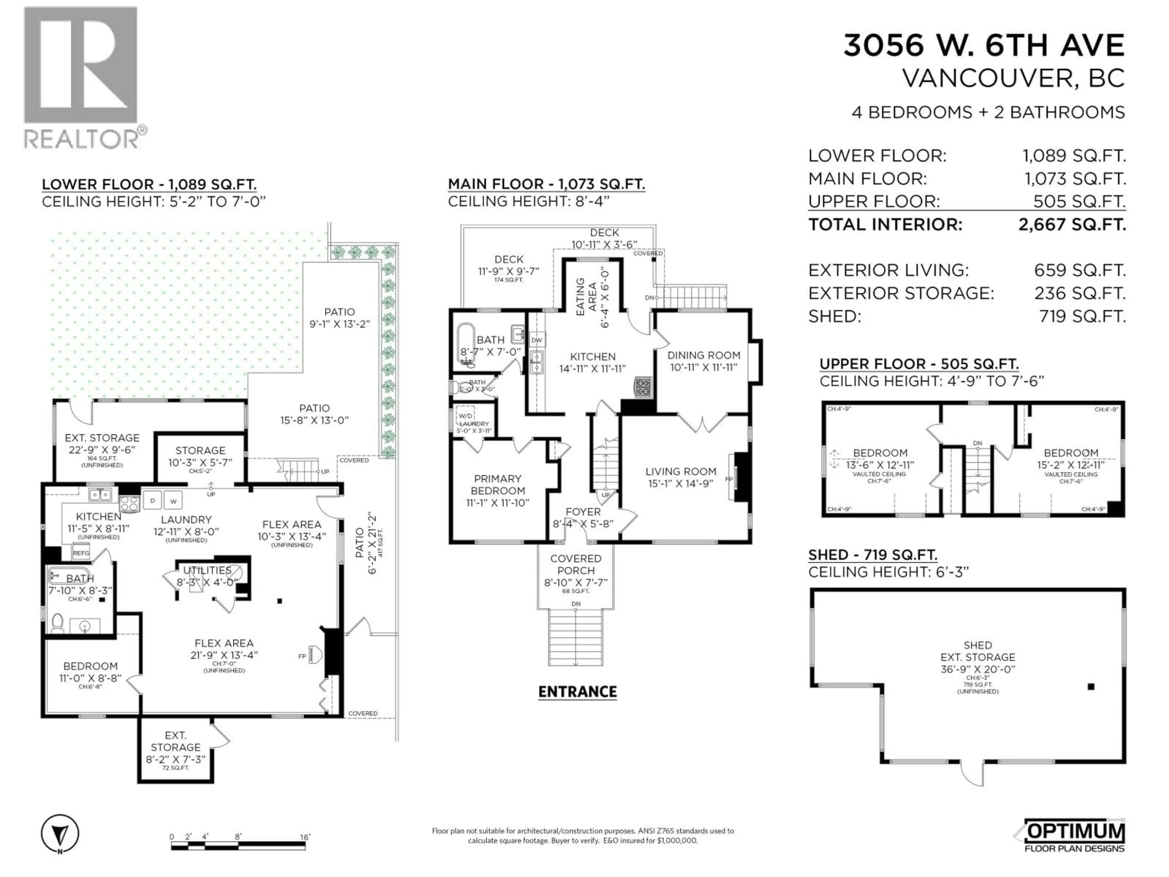 Floor plan for 3056 6TH AVENUE, Vancouver British Columbia V6K1X3