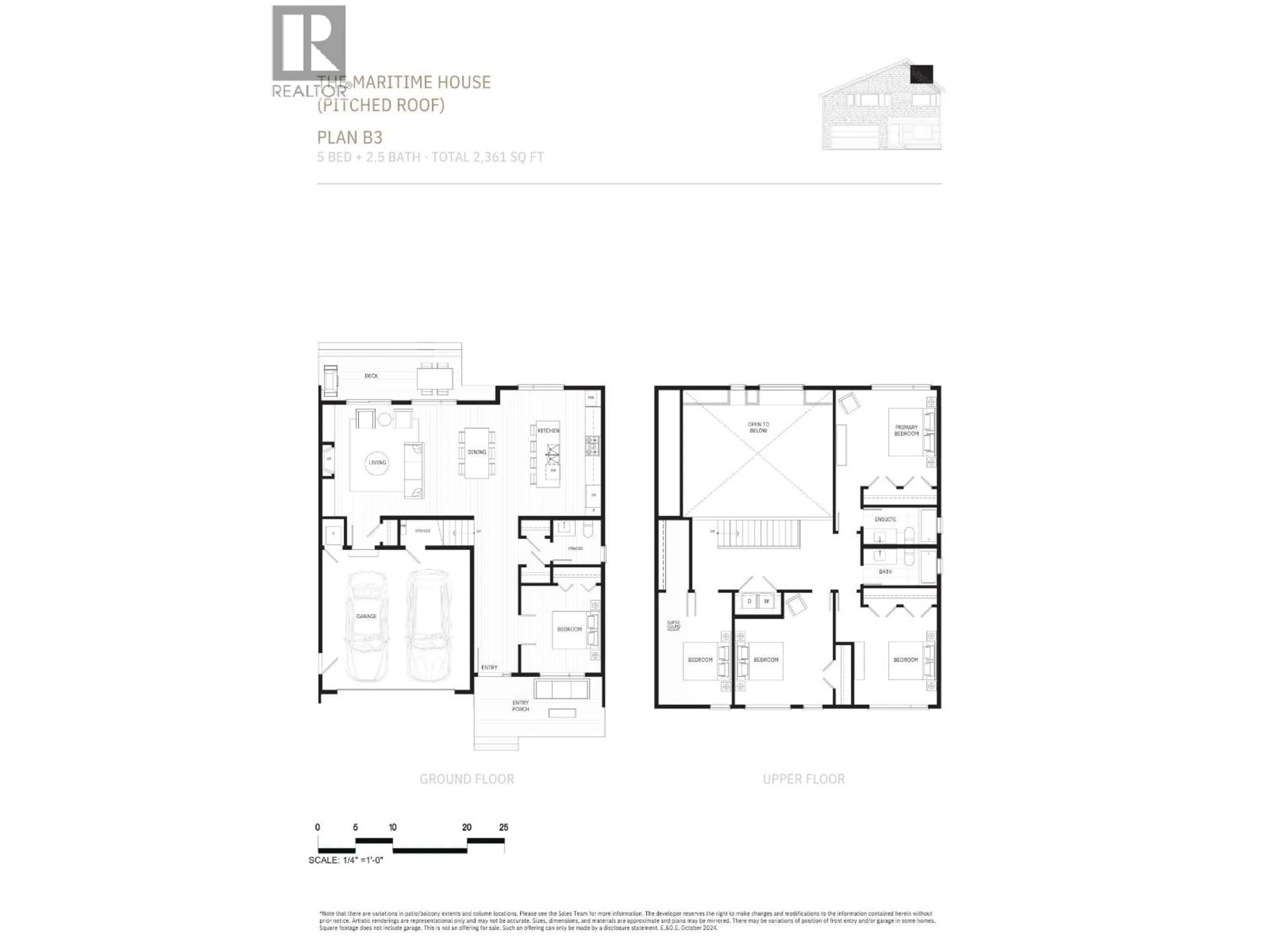 Floor plan for 2488 ALDER WAY, Tsawwassen British Columbia V4M0G8