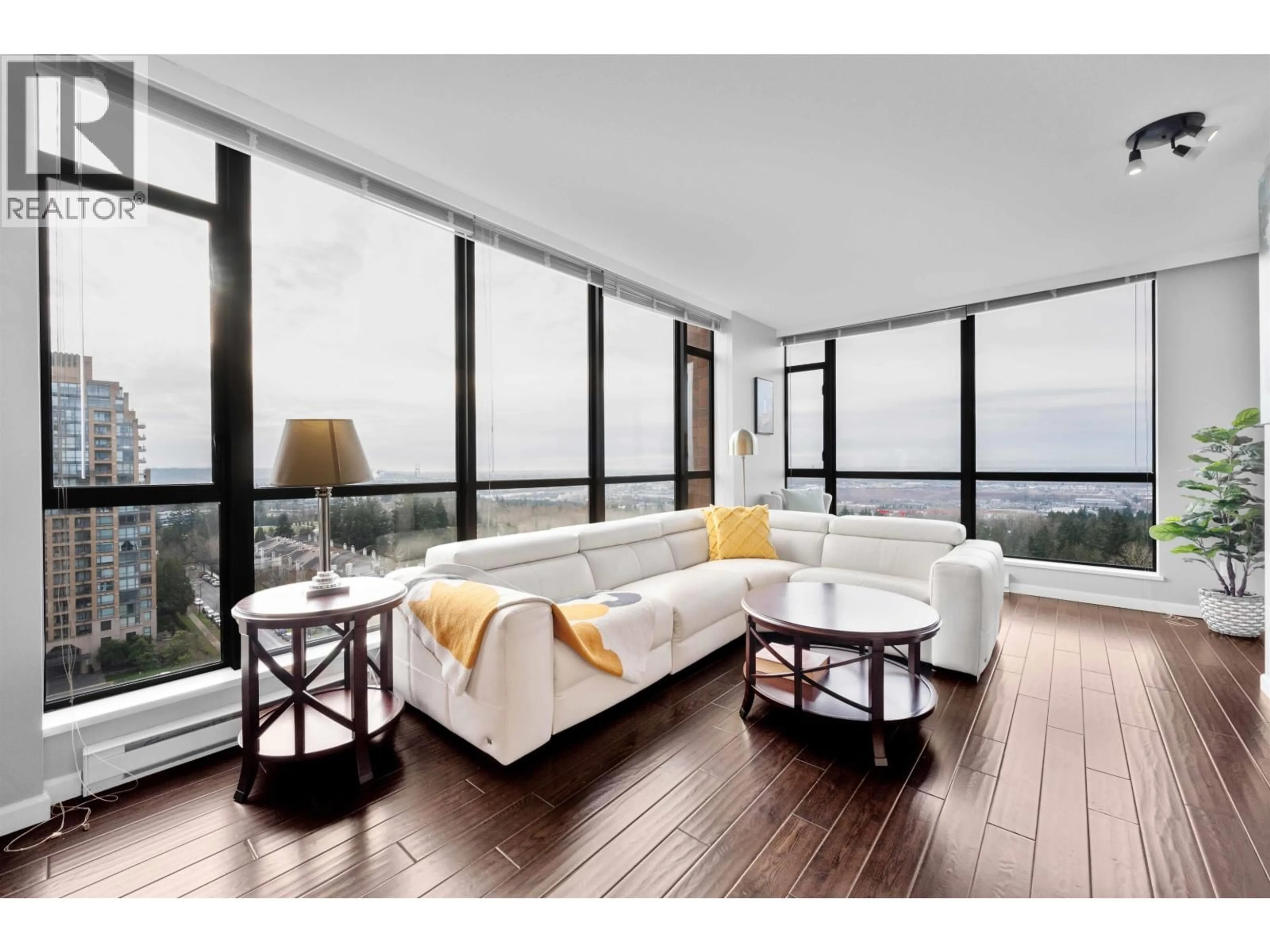 Living room with furniture, wood/laminate floor for 1701 - 6823 STATION HILL DRIVE, Burnaby British Columbia V3N0A9