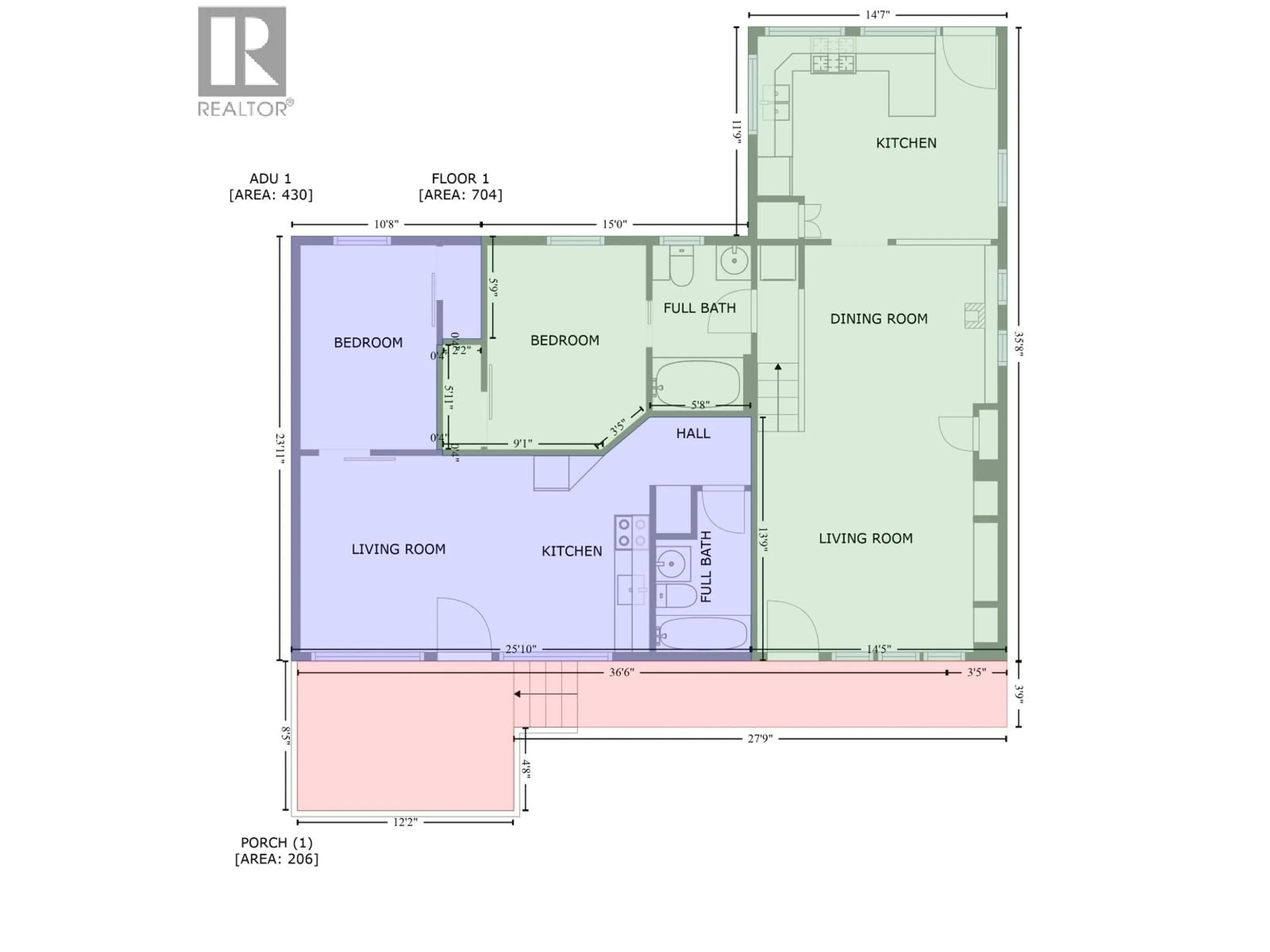 Floor plan for 716/718 HILLCREST ROAD, Gibsons British Columbia V0N1V9