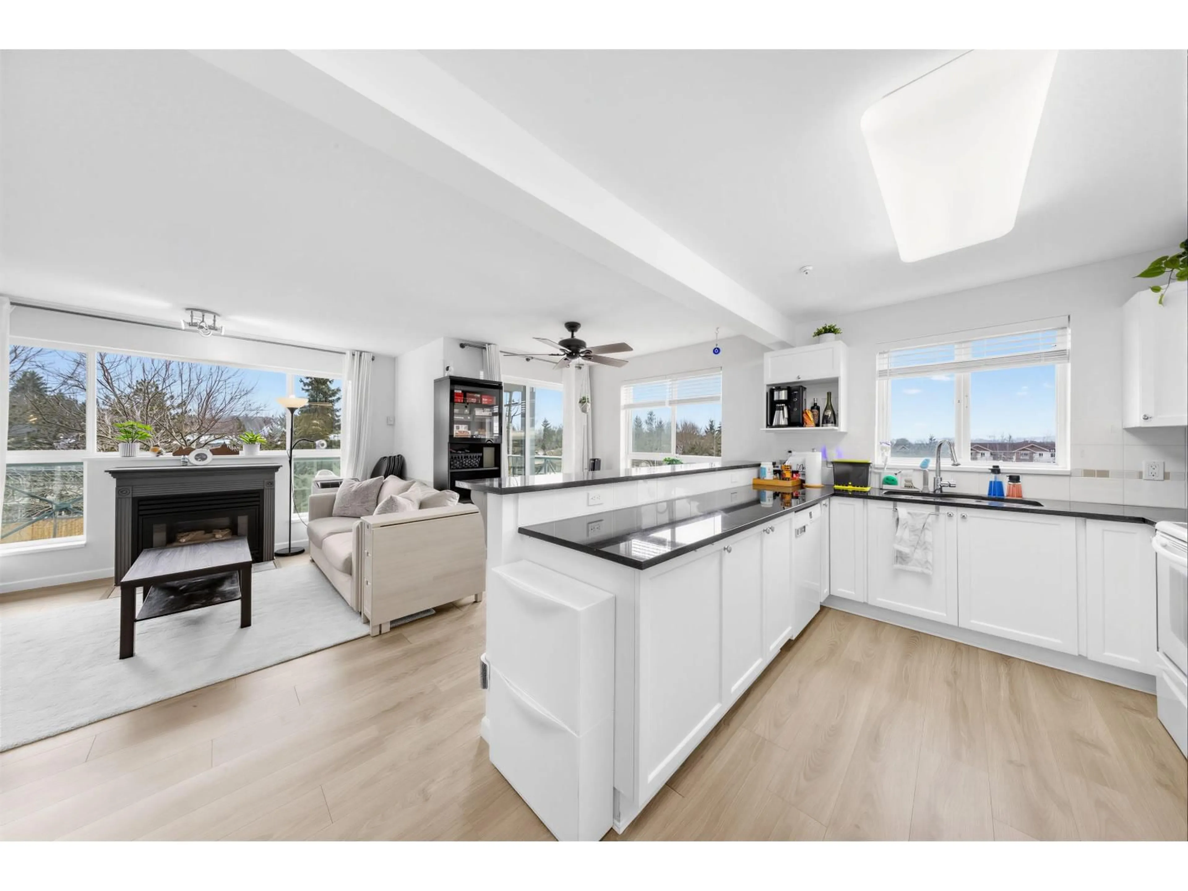 Open concept kitchen, unknown for 305 - 6390 196 STREET, Langley British Columbia V2Y1J2