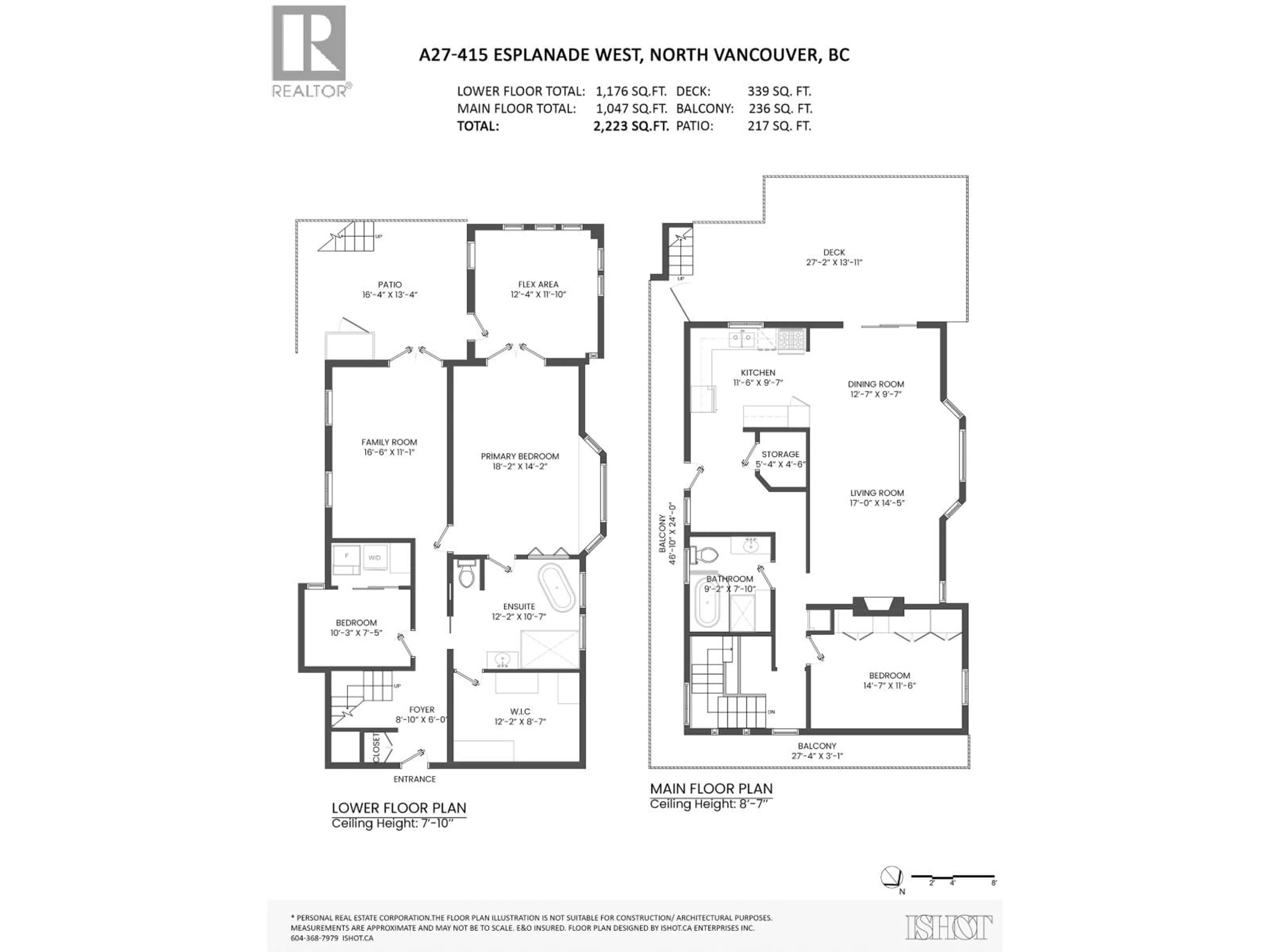 Floor plan for A27 - 415 ESPLANADE AVENUE, North Vancouver British Columbia V7M1A6