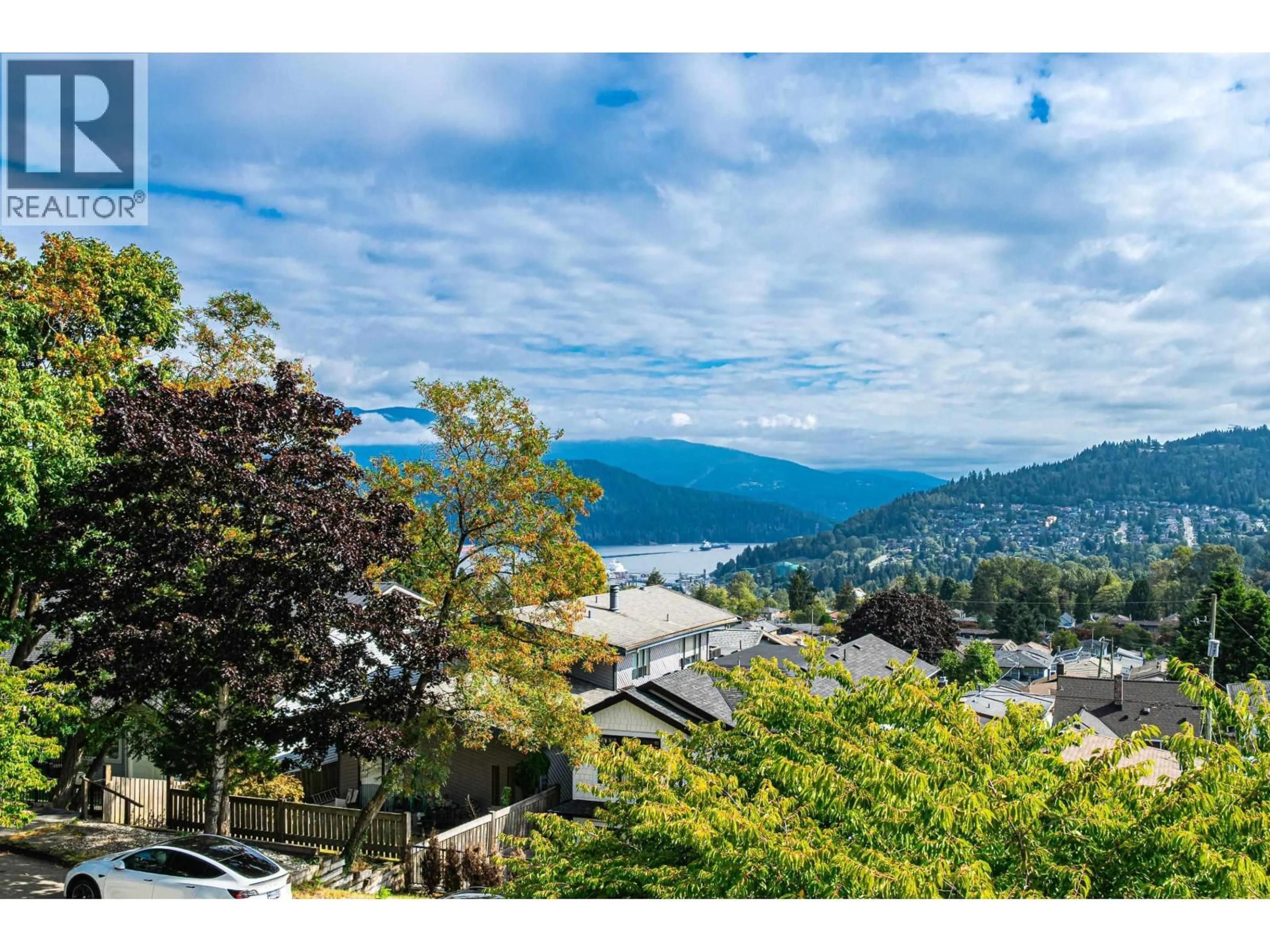 A pic from outside/outdoor area/front of a property/back of a property/a pic from drone, mountain view for 155 ELLESMERE AVENUE, Burnaby British Columbia V5B3S5