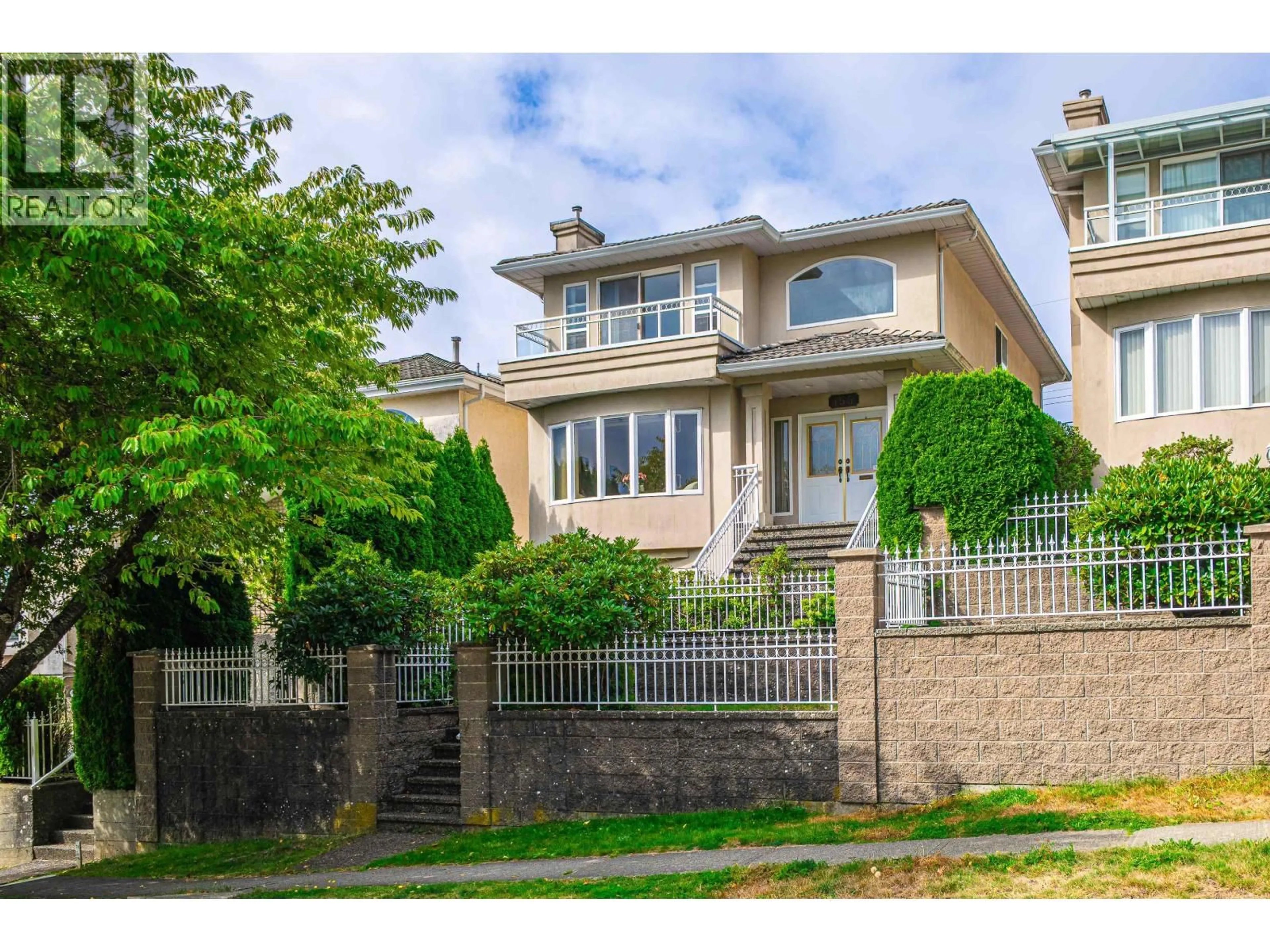 Home with brick exterior material, street for 155 ELLESMERE AVENUE, Burnaby British Columbia V5B3S5