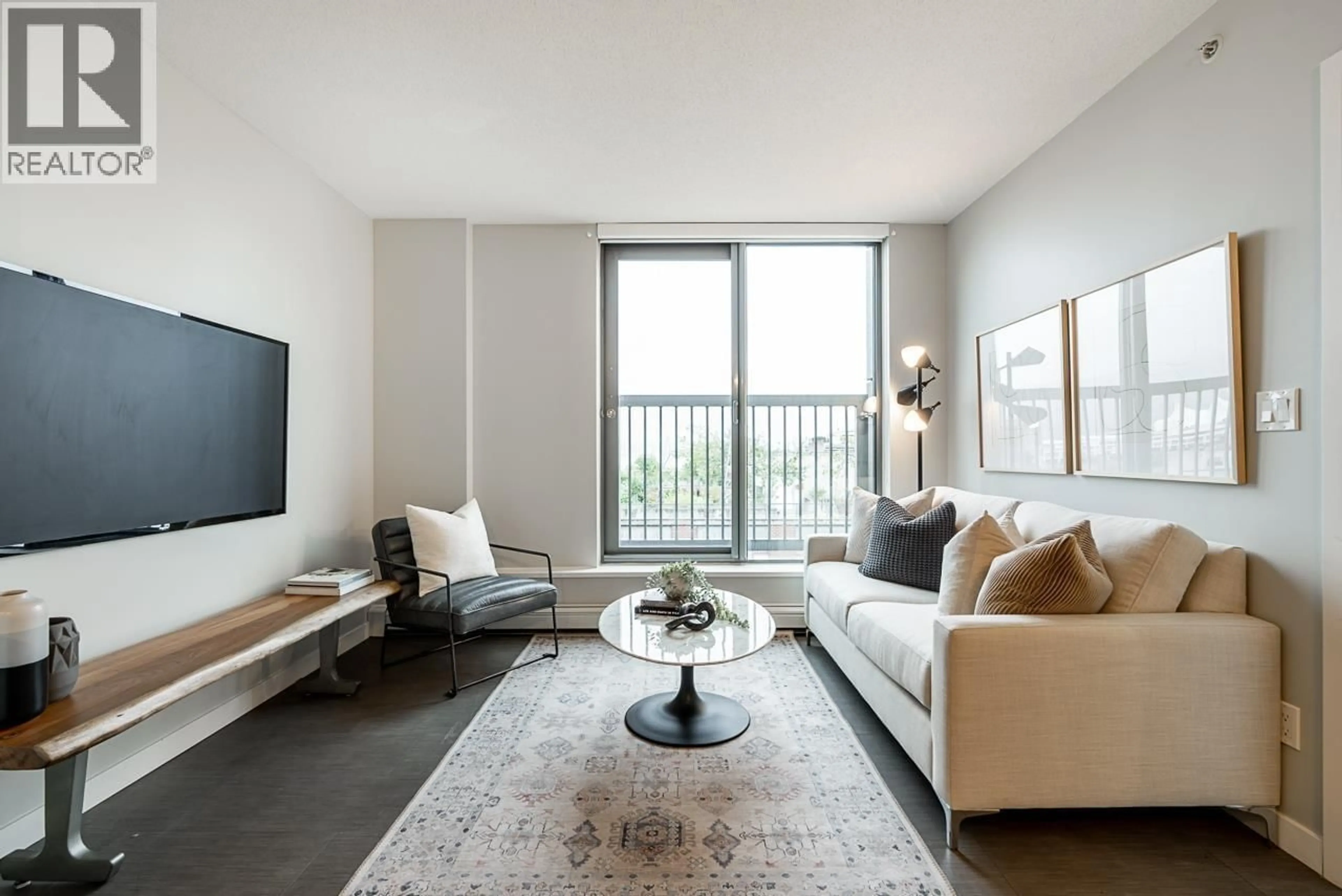 Living room with furniture, unknown for 1011 - 66 CORDOVA STREET, Vancouver British Columbia V6B0L2