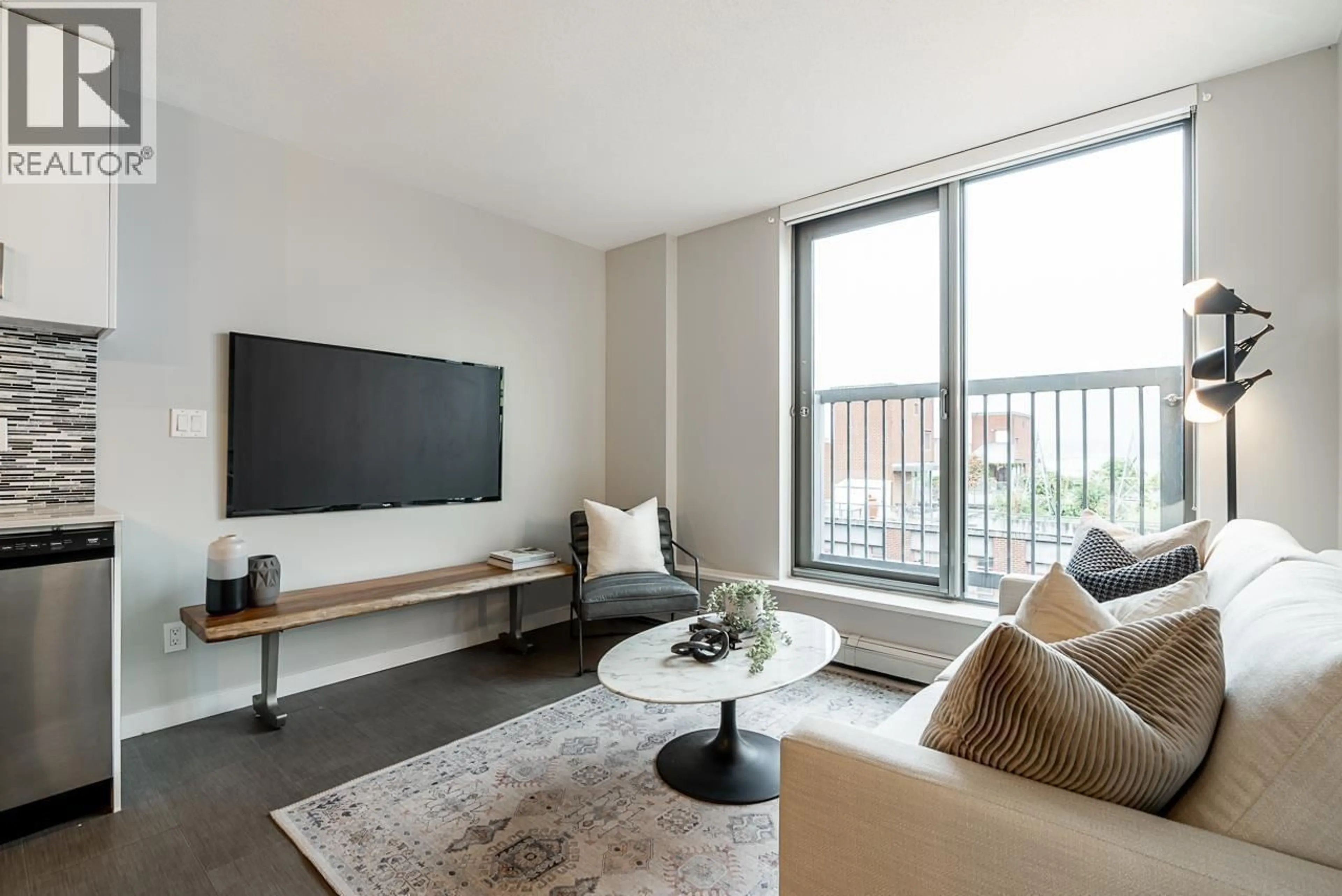 Living room with furniture, unknown for 1011 - 66 CORDOVA STREET, Vancouver British Columbia V6B0L2