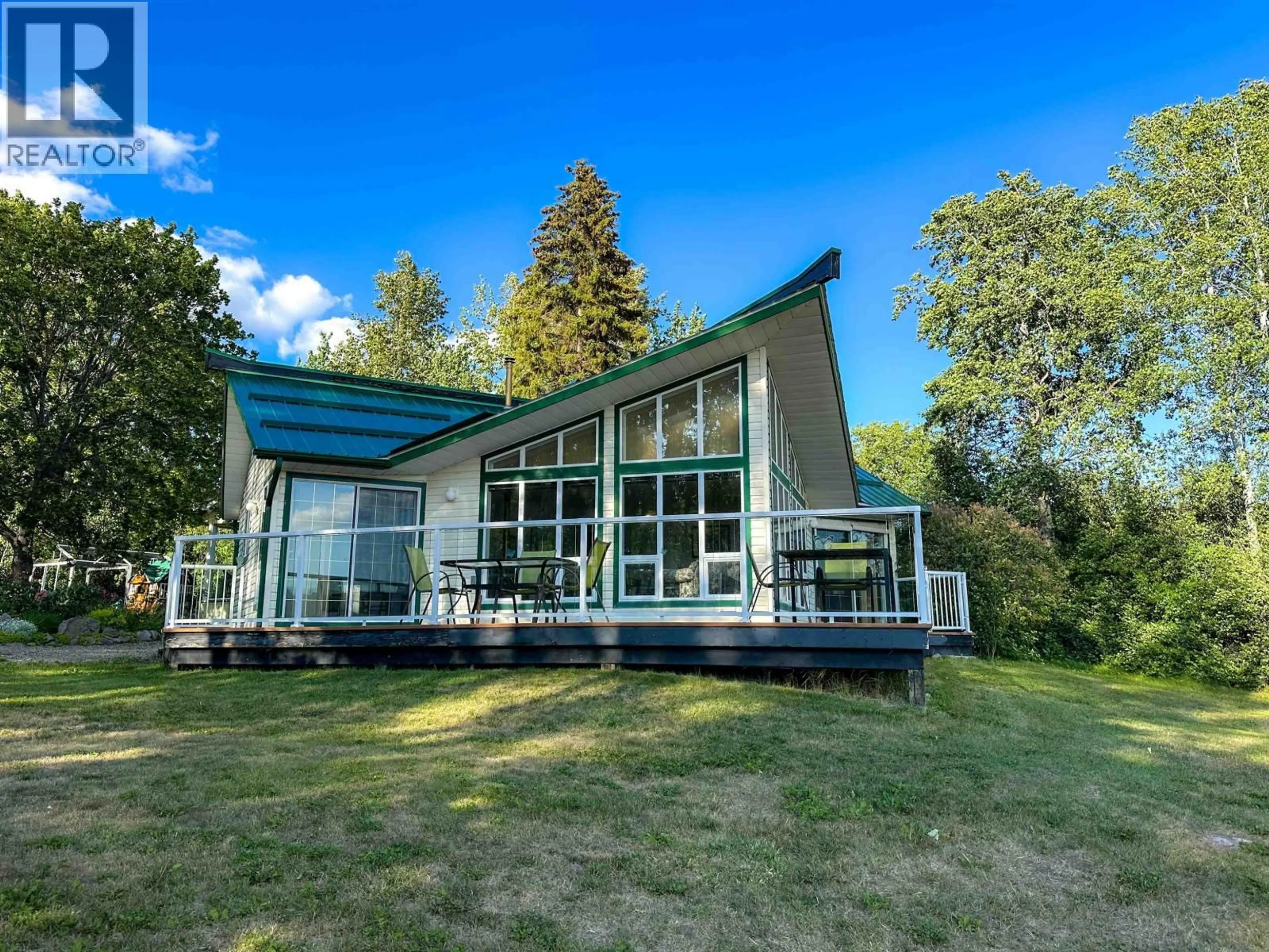 Home with vinyl exterior material, water/lake/river/ocean view for 102 BILLER ROAD, Vanderhoof British Columbia V8J0A5