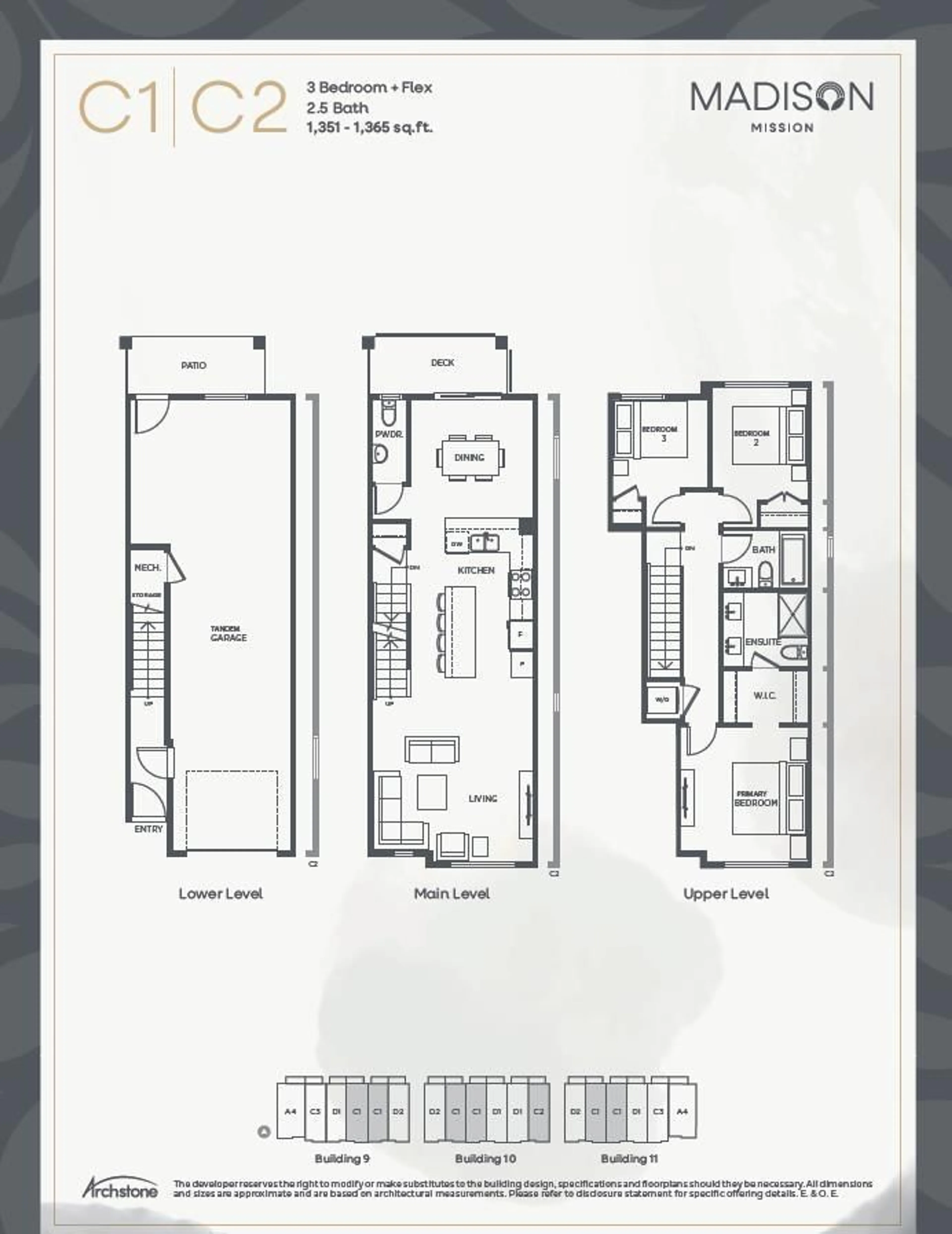Floor plan for 48 - 32929 CHERRY AVENUE, Mission British Columbia V2V0H5