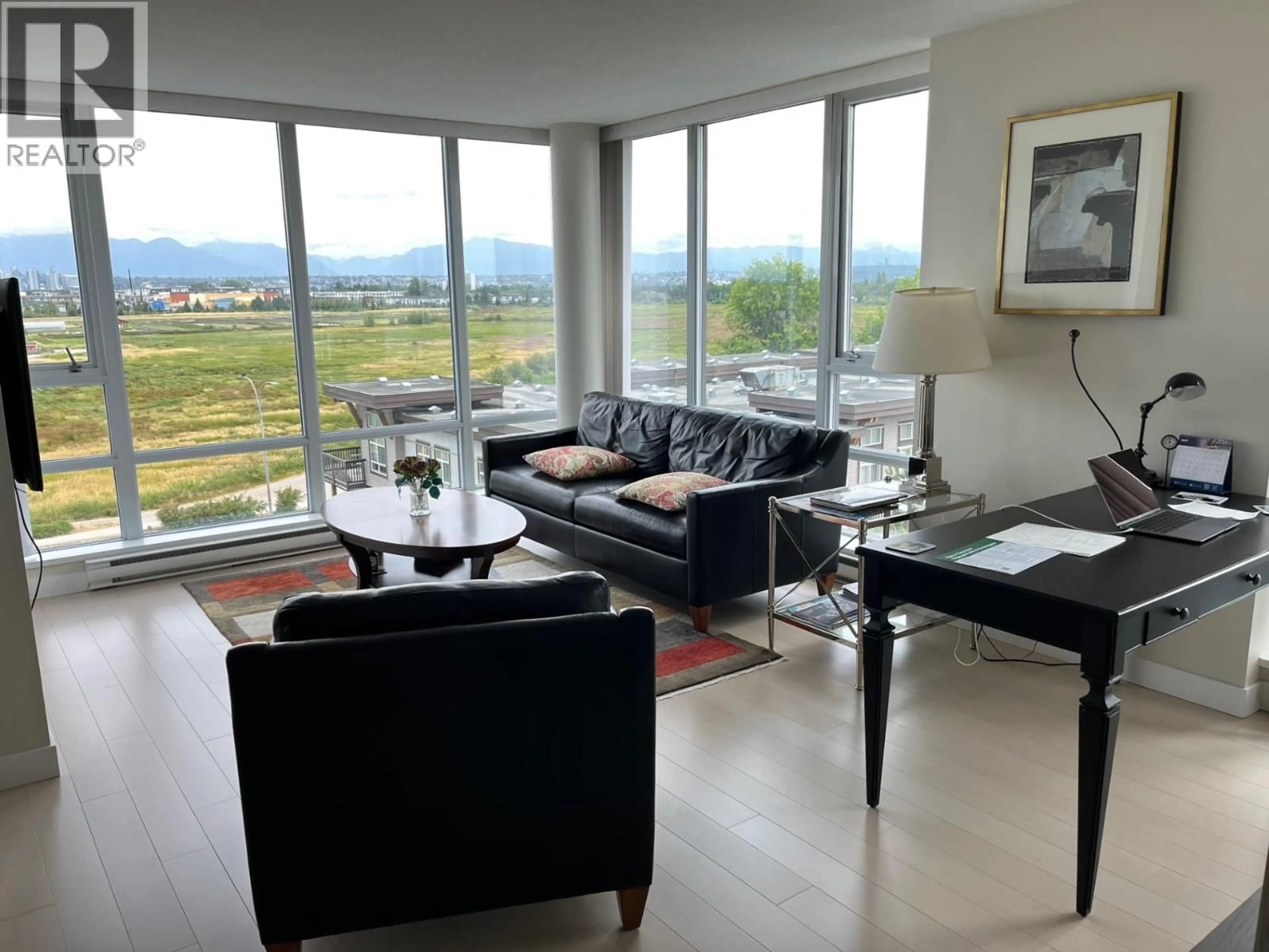 Living room with furniture, unknown for 809 - 9171 FERNDALE ROAD, Richmond British Columbia V6Y0A5