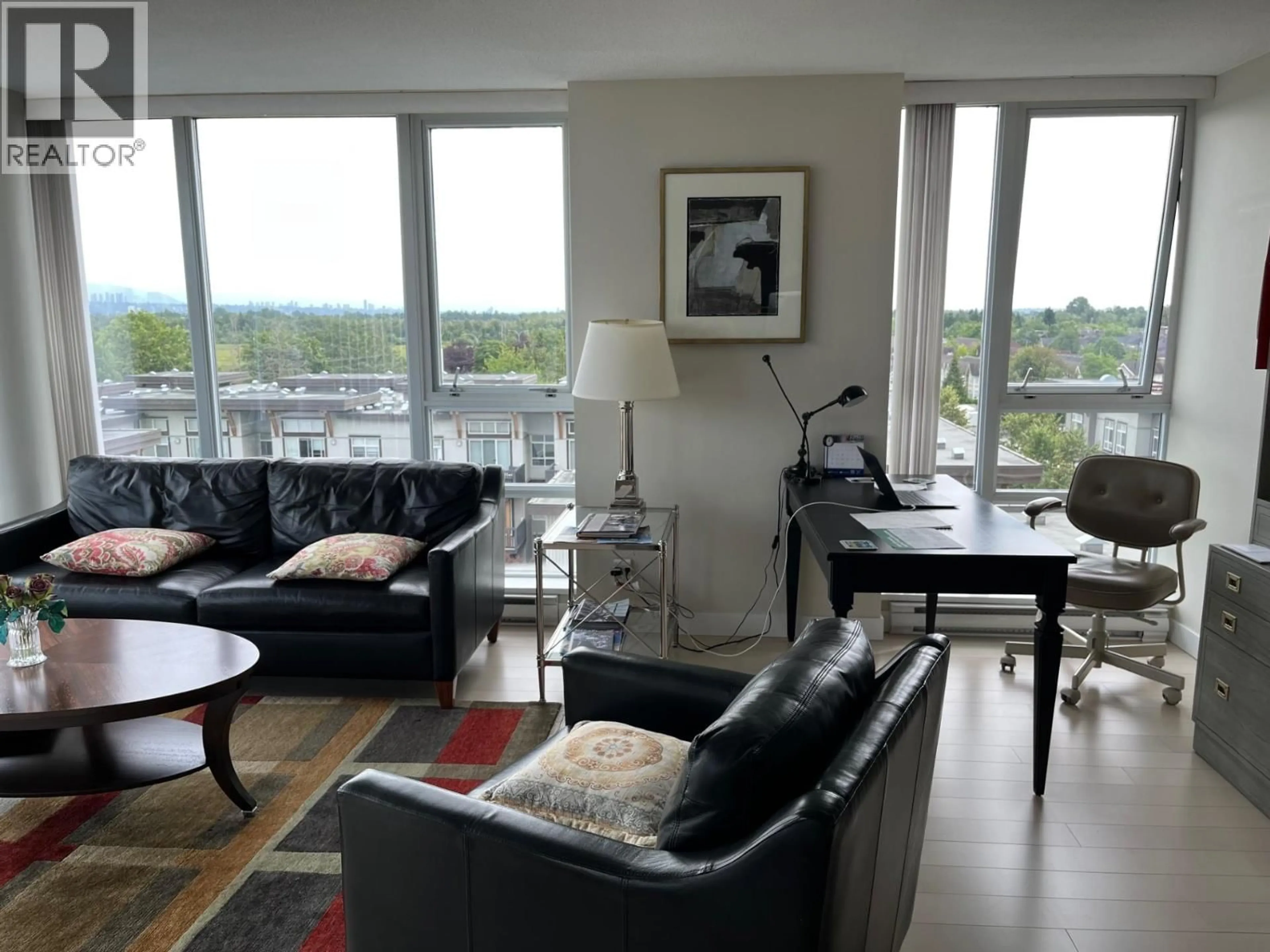 Living room with furniture, unknown for 809 - 9171 FERNDALE ROAD, Richmond British Columbia V6Y0A5