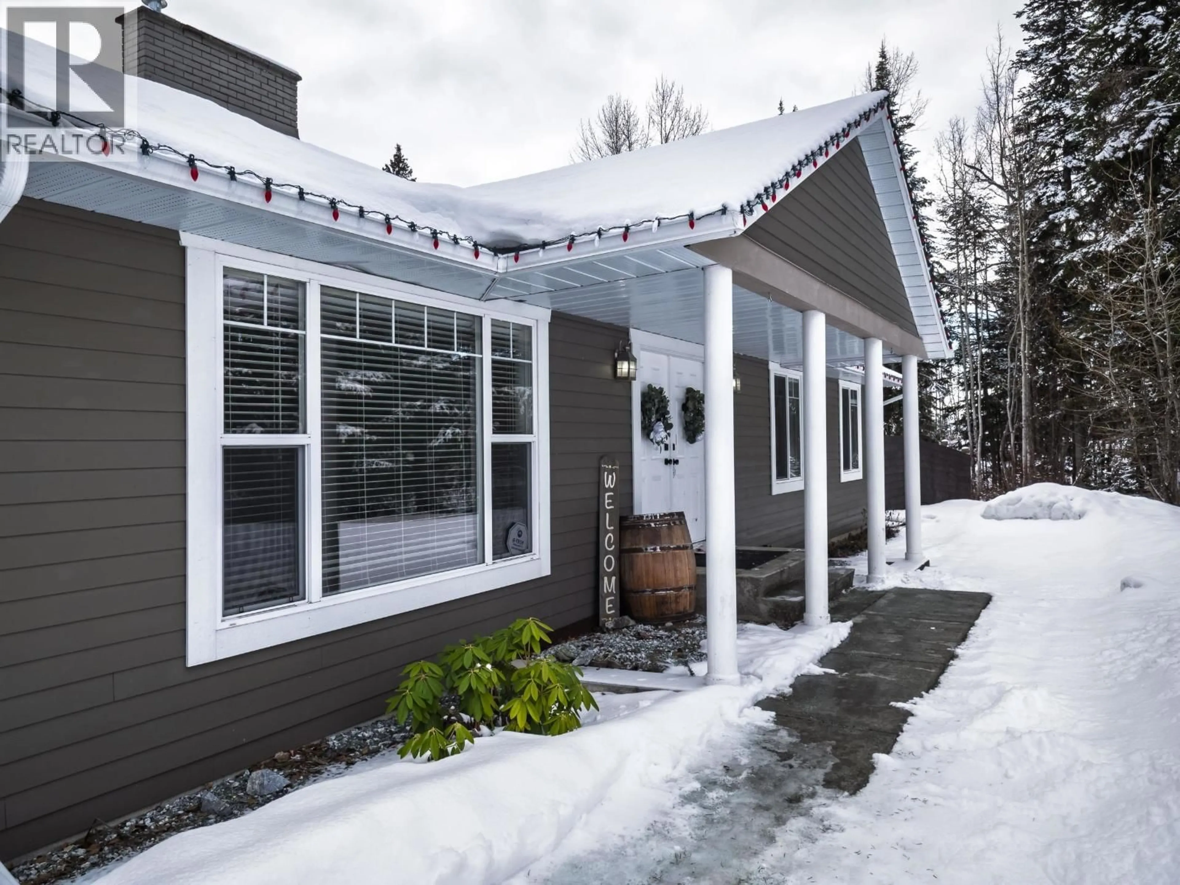 Home with vinyl exterior material, street for 6532 RAMPART PLACE, Prince George British Columbia V2K4H4