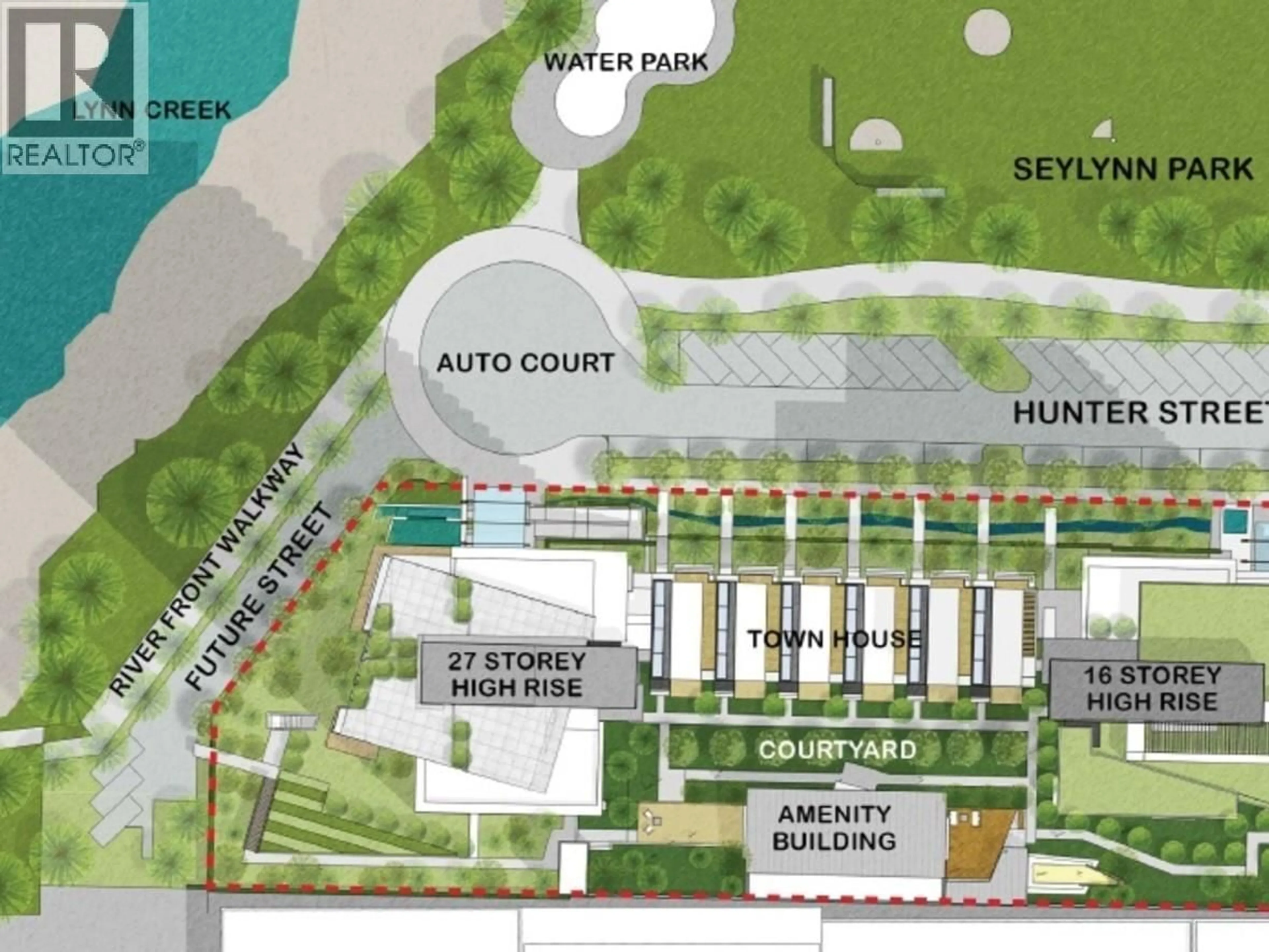 Floor plan for 405 - 1401 HUNTER STREET, North Vancouver British Columbia V7J0E2