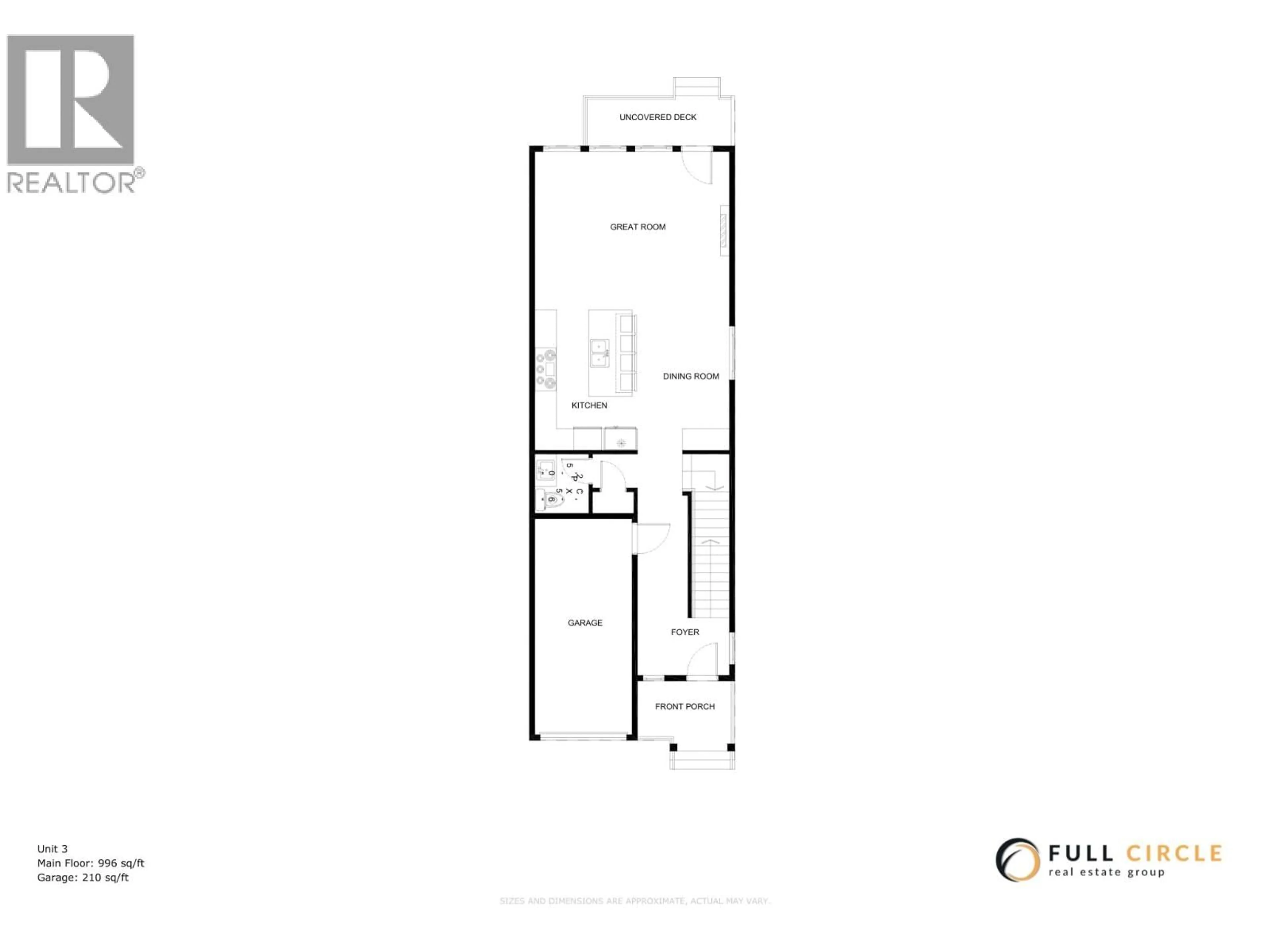 Floor plan for 3 - 11780 BLAKELY ROAD, Pitt Meadows British Columbia V2X1H2