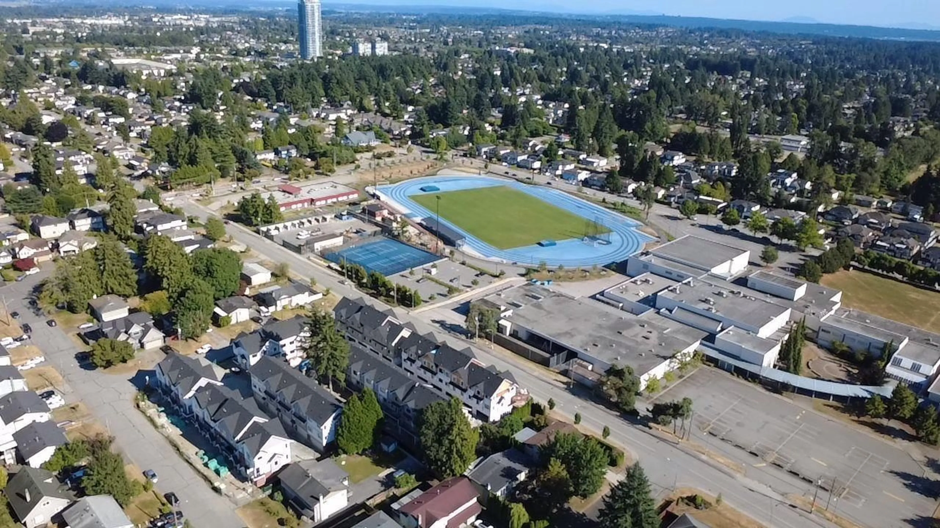 A pic from outside/outdoor area/front of a property/back of a property/a pic from drone, street for 22 - 8335 115 STREET, Delta British Columbia V4C5N6