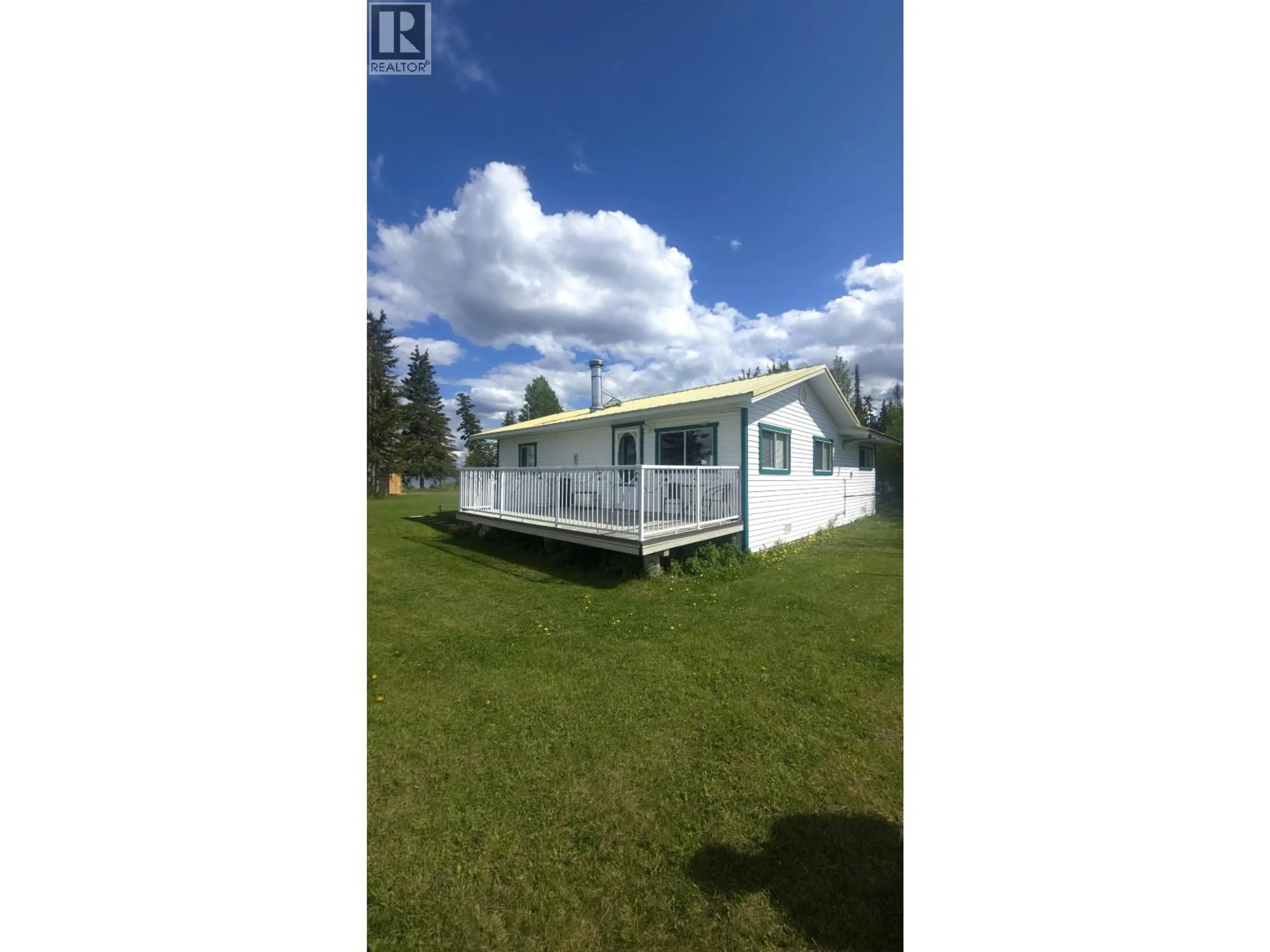 A pic from outside/outdoor area/front of a property/back of a property/a pic from drone, water/lake/river/ocean view for 7597 NORTH POINT ROAD, Sheridan Lake British Columbia V0K1X1
