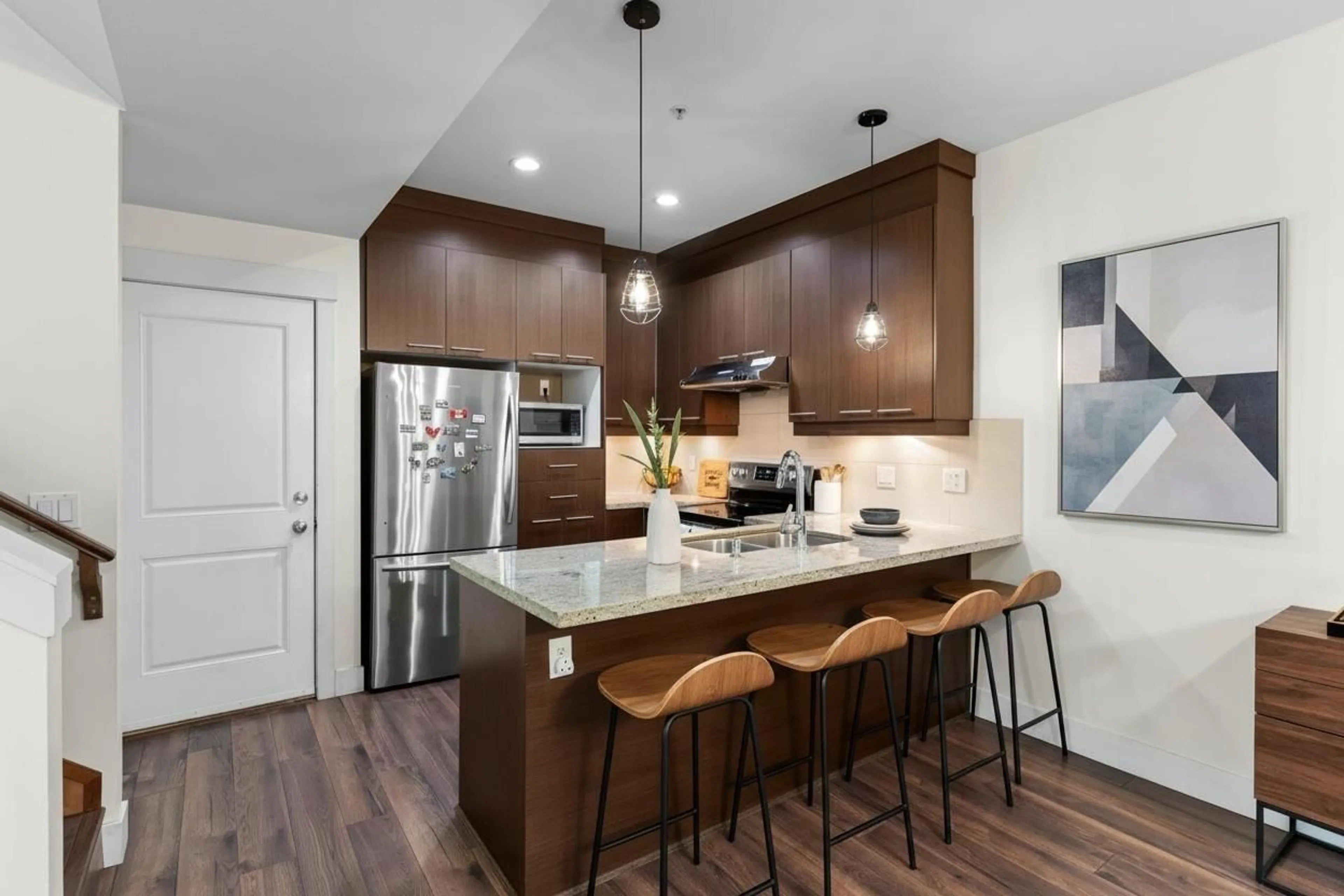 Contemporary kitchen, unknown for 8 - 7298 199A STREET, Langley British Columbia V2Y0H9
