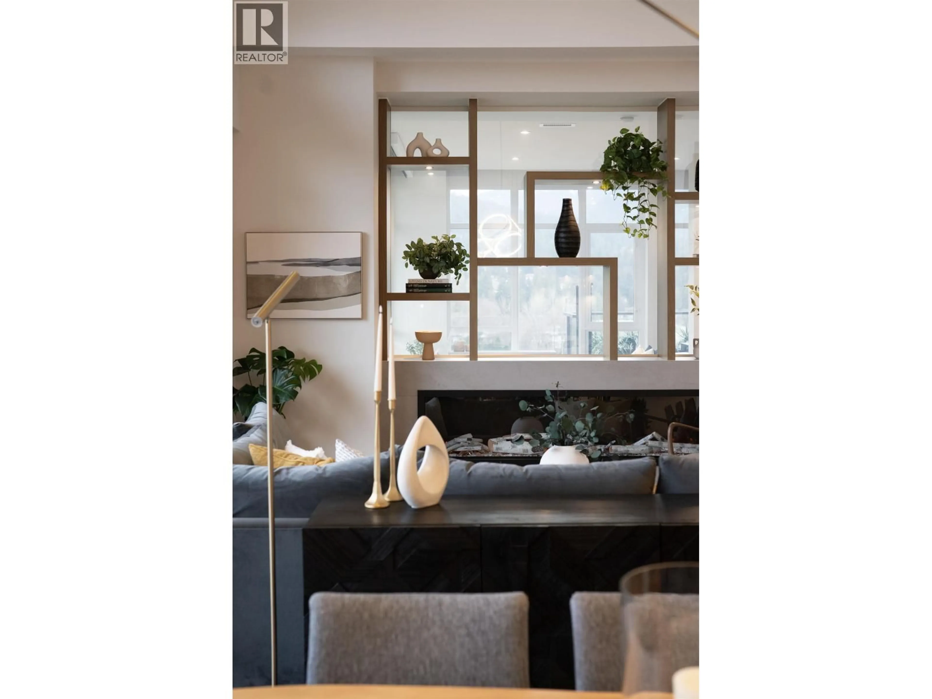 Living room with furniture, wood/laminate floor for 1201 - 2785 LIBRARY LANE, North Vancouver British Columbia V7J0C3