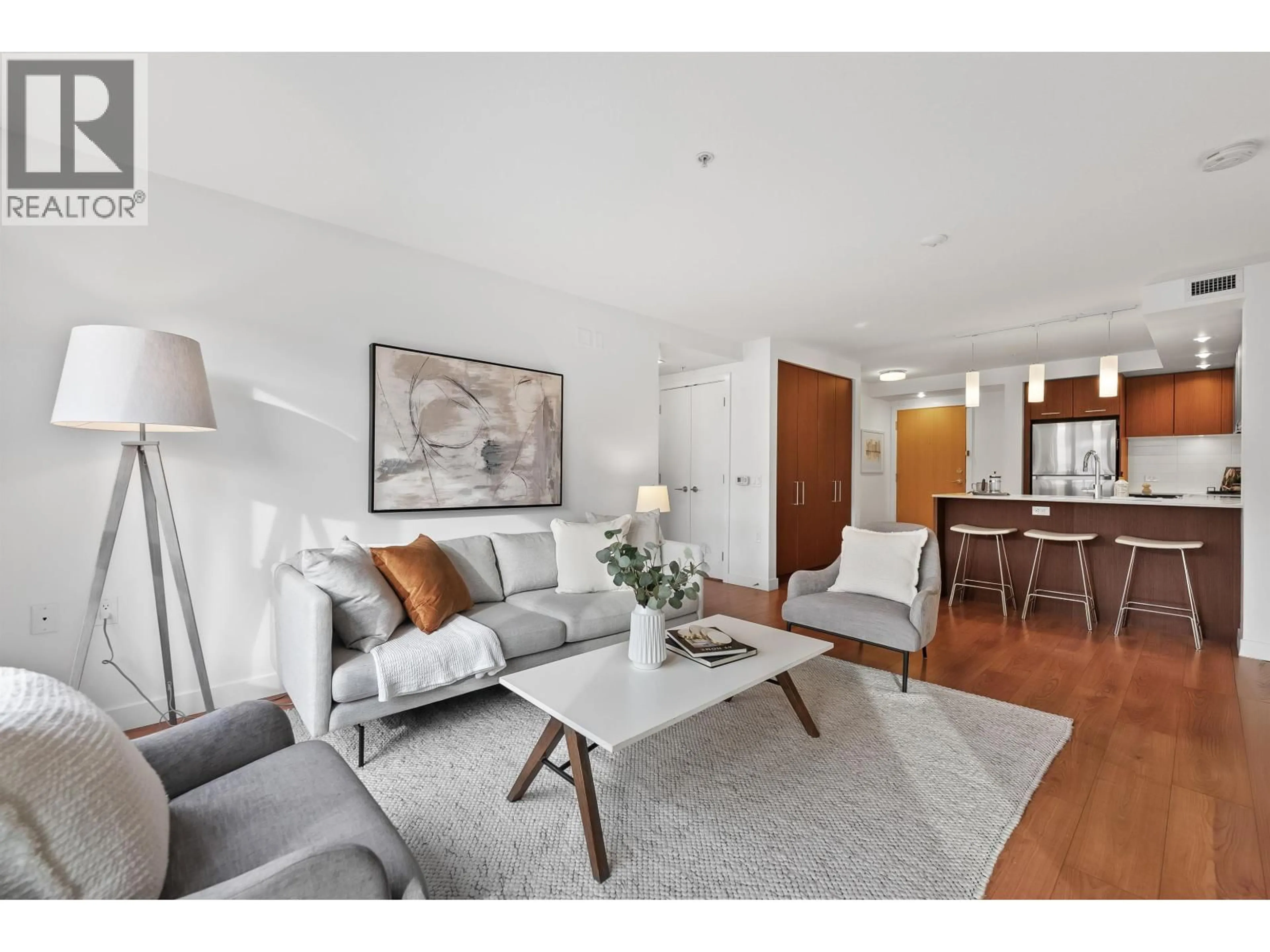 Living room with furniture, unknown for 304 - 221 3RD STREET, North Vancouver British Columbia V7L1C5