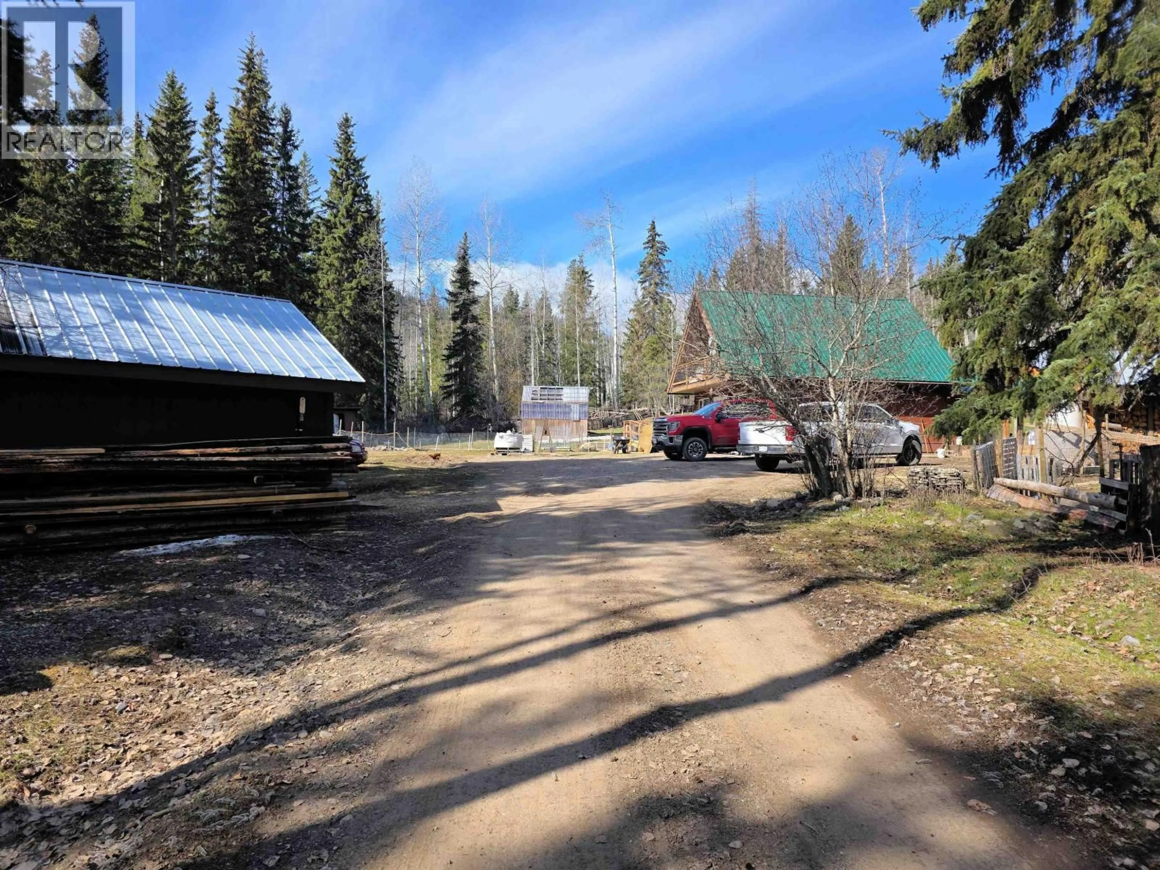 A pic from outside/outdoor area/front of a property/back of a property/a pic from drone, unknown for 18715 GRANTHAM ROAD, Telkwa British Columbia V0J2X2