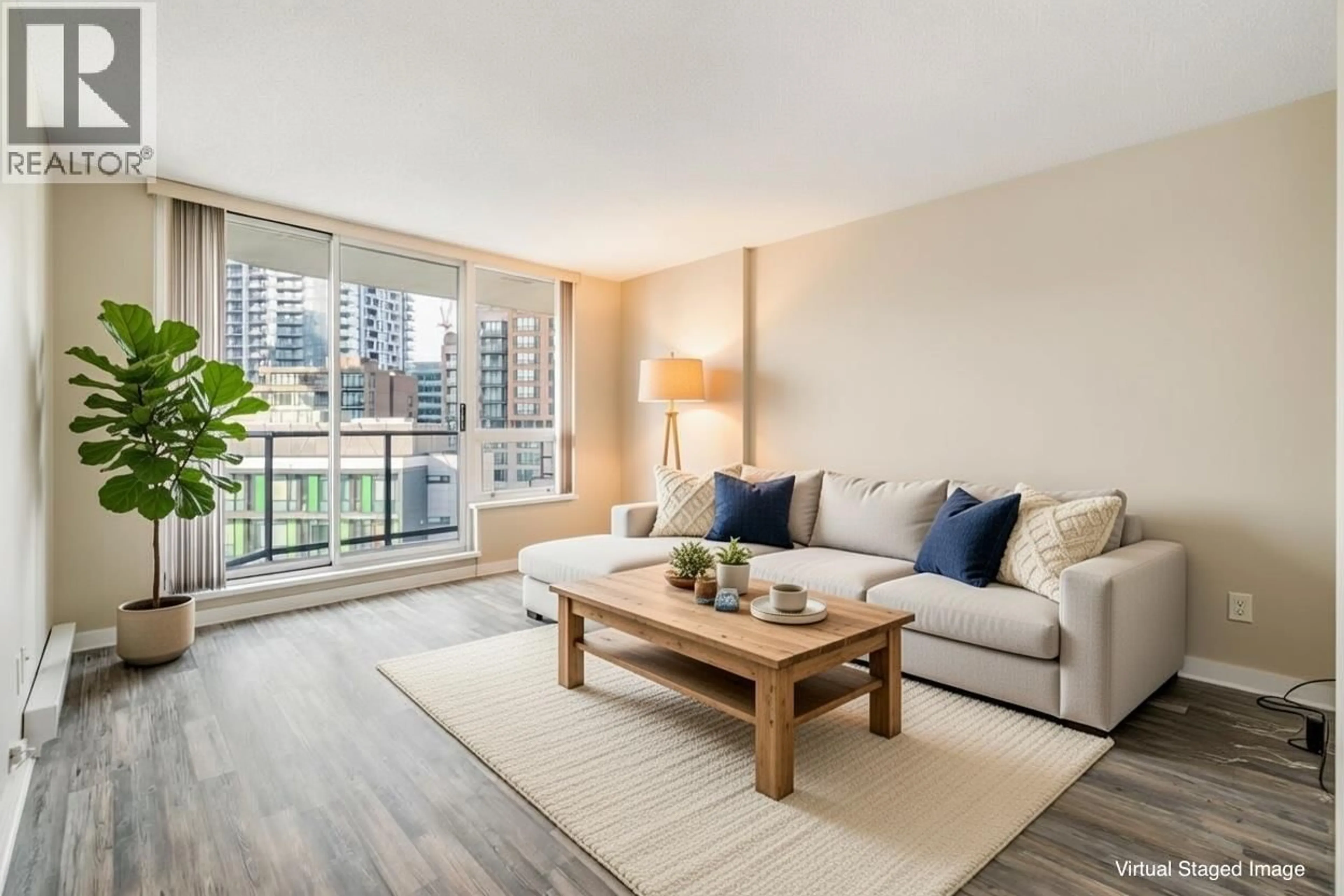 Living room with furniture, unknown for 1606 - 1212 HOWE STREET, Vancouver British Columbia V6Z2M9