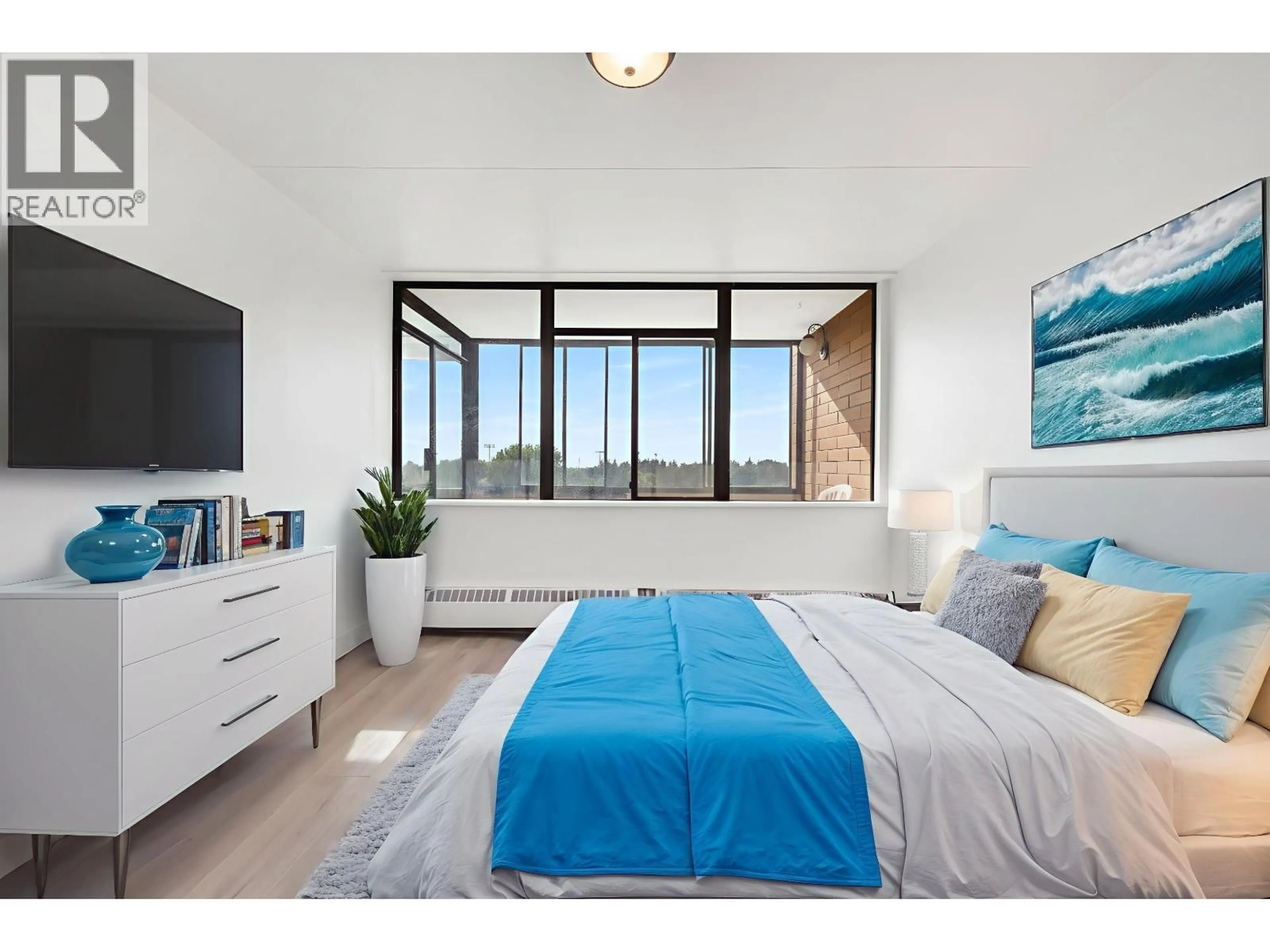 Bedroom with bed, unknown for 808 - 6651 MINORU BOULEVARD, Richmond British Columbia V6Y1Z2