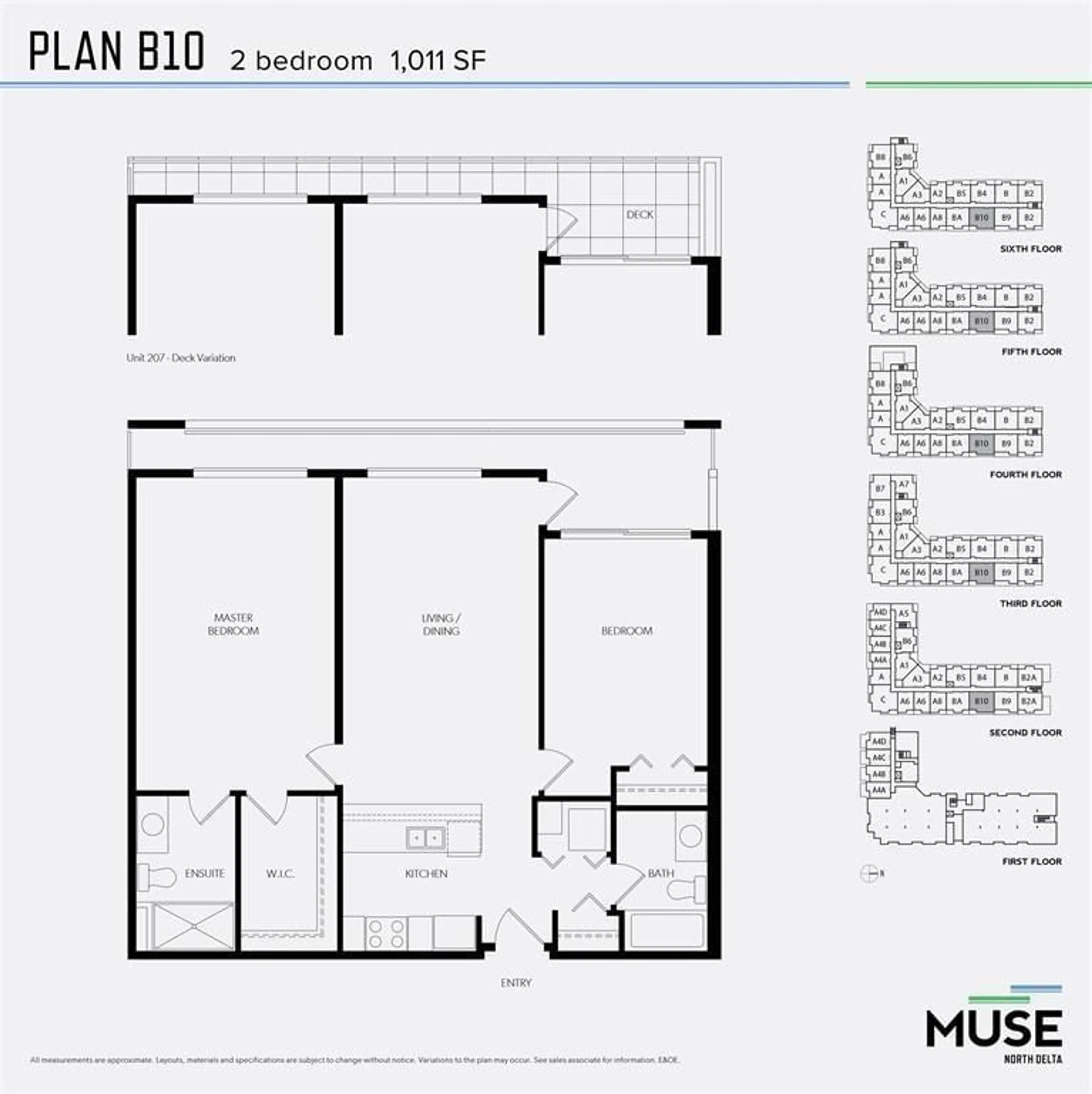 Floor plan for 307 - 9015 120 STREET, Delta British Columbia V4C0E3