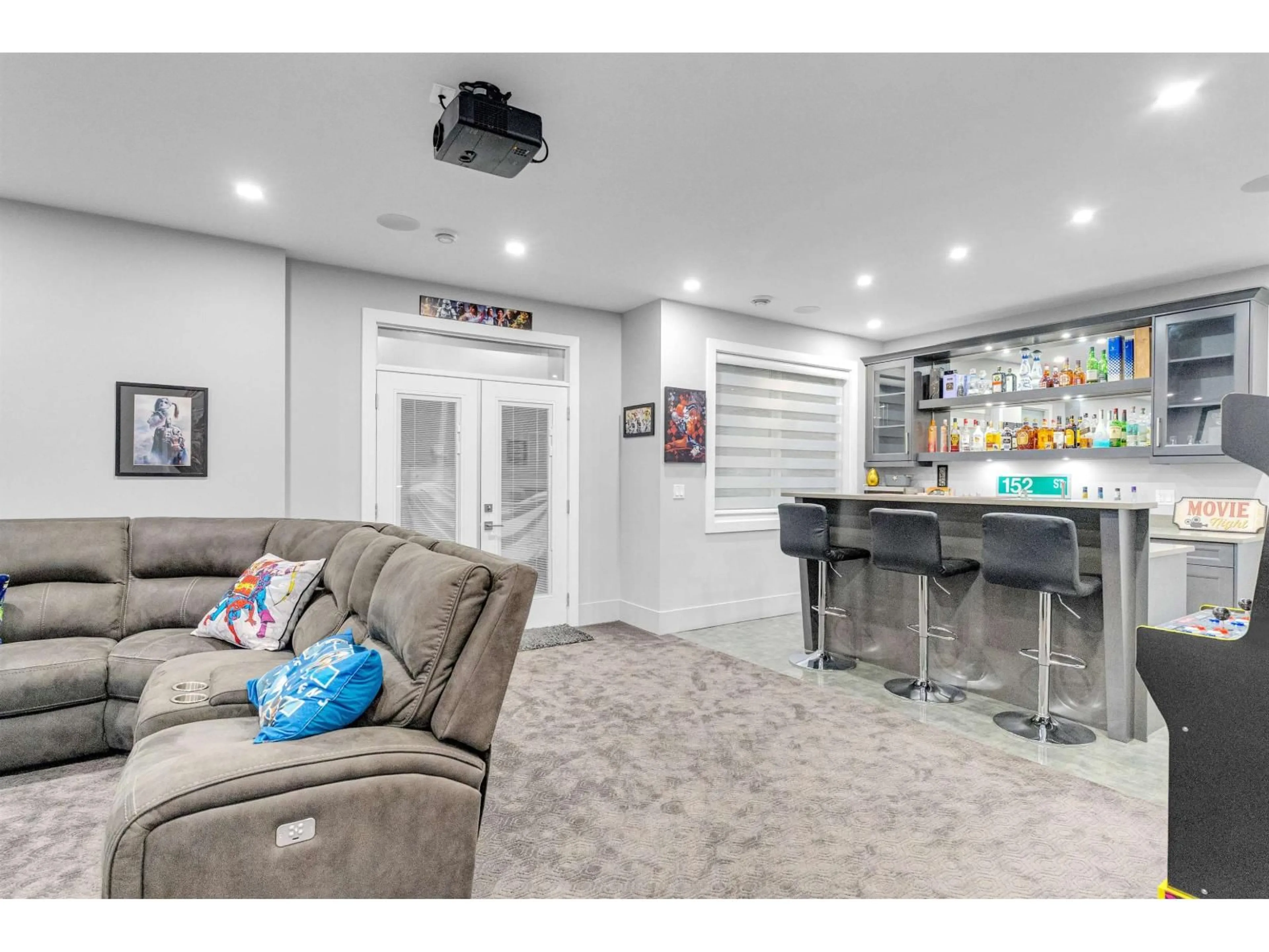 Home theater for 5804 152 STREET, Surrey British Columbia V3S3K2